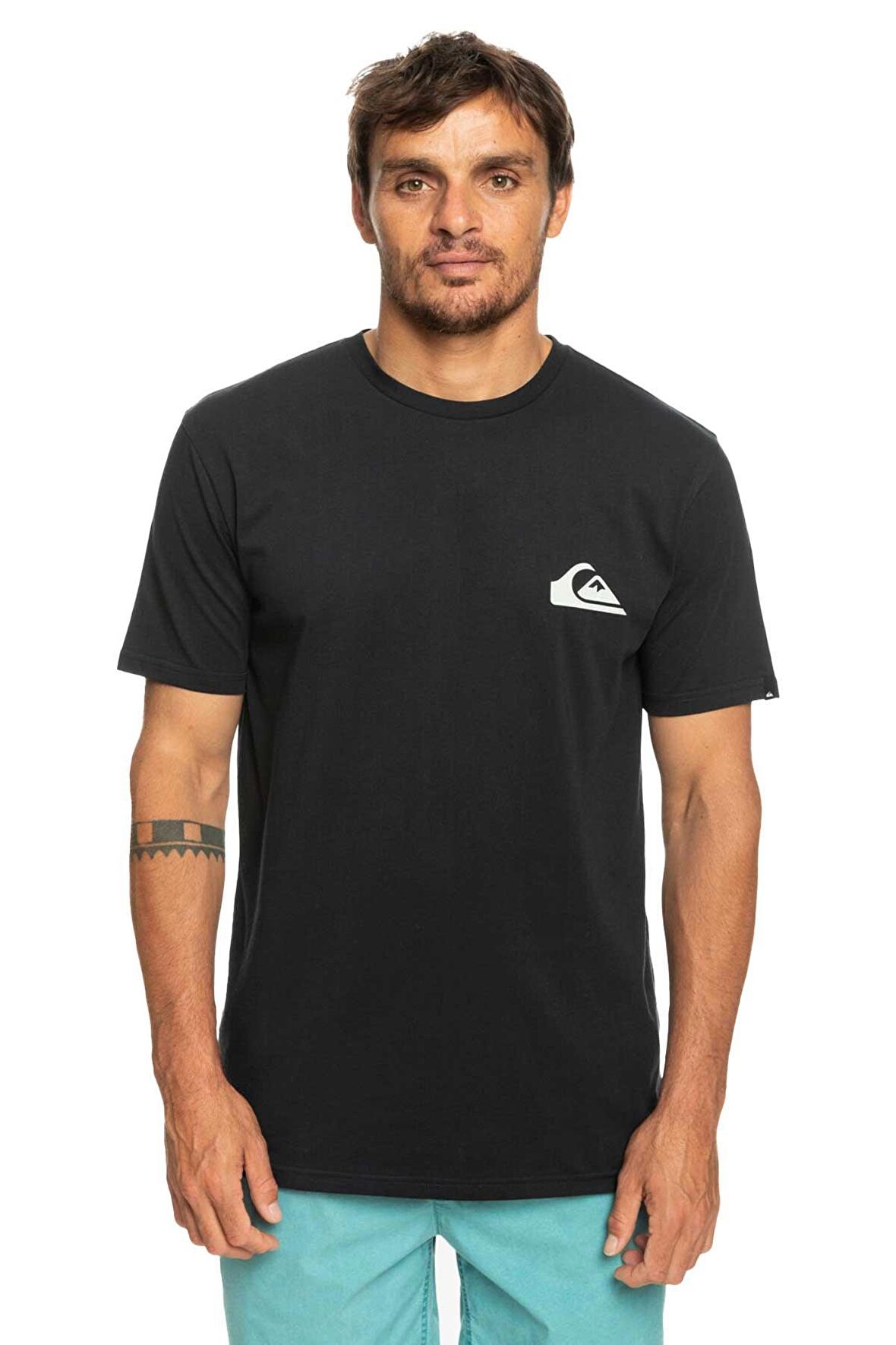 Quiksilver MW Mini Logo Erkek Tişört  EQYZT07215