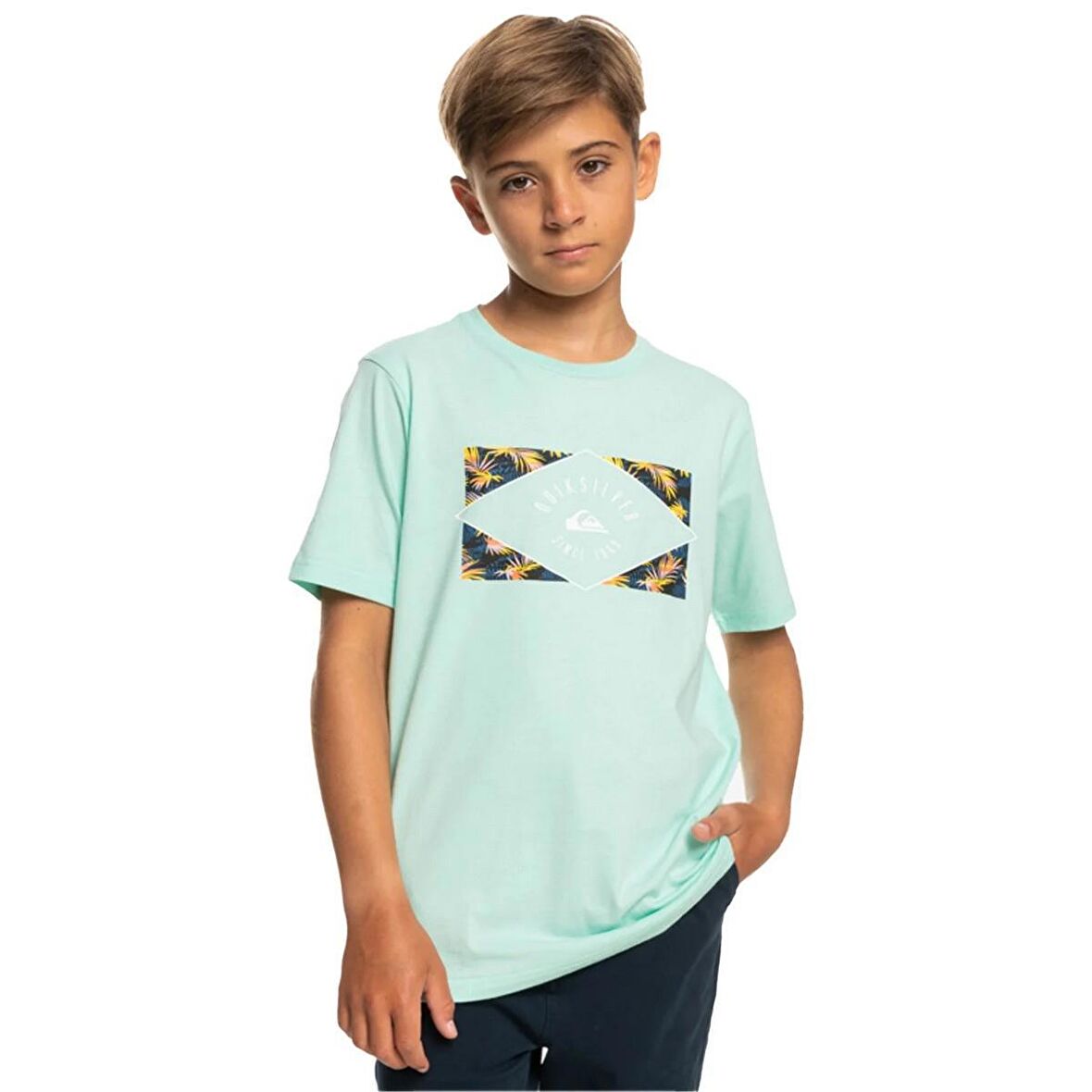 Quiksilver EQBZT04590 Circledline B Tees Erkek Çocuk Tişört