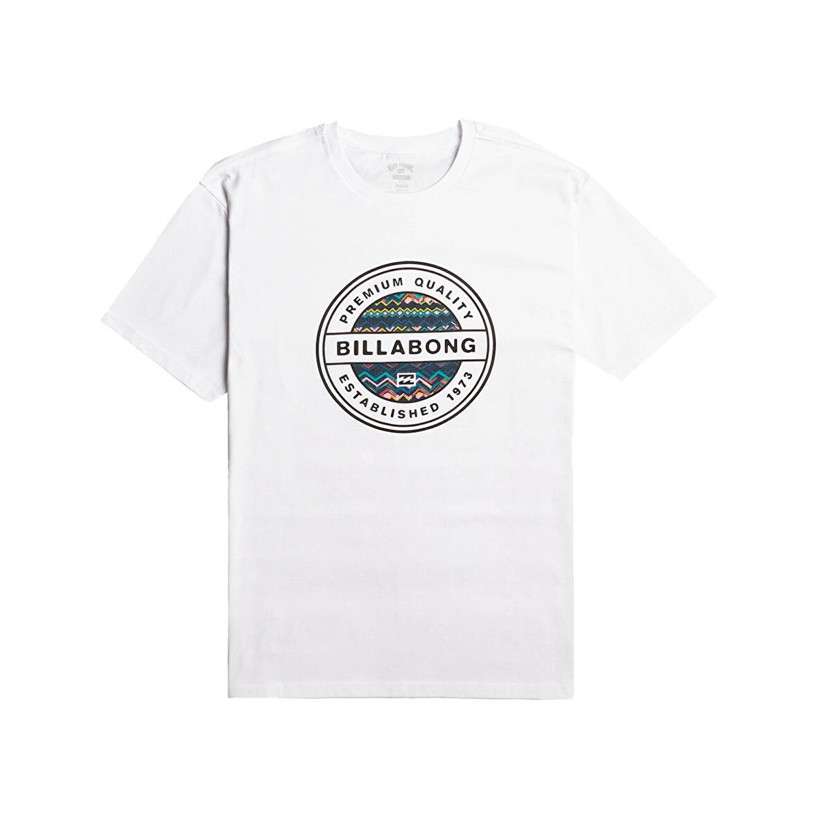 Billabong Yuvarlak Yaka Beyaz Erkek T-Shirt EBYZT00105 ROTOR FILL SS