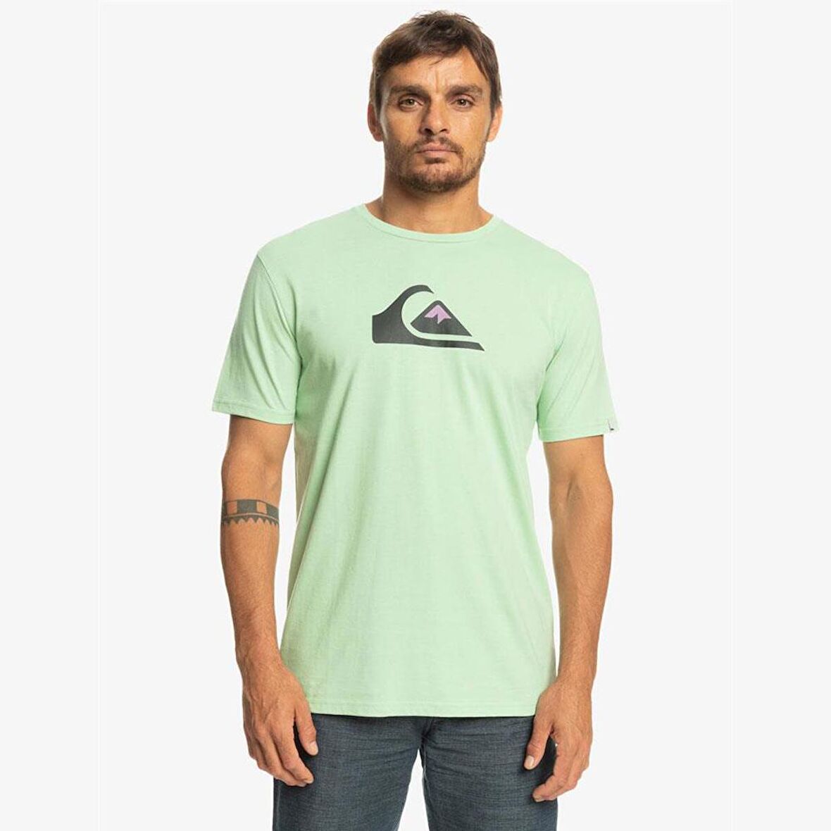 Quiksilver Comp Logo Erkek Tişört  EQYZT06534