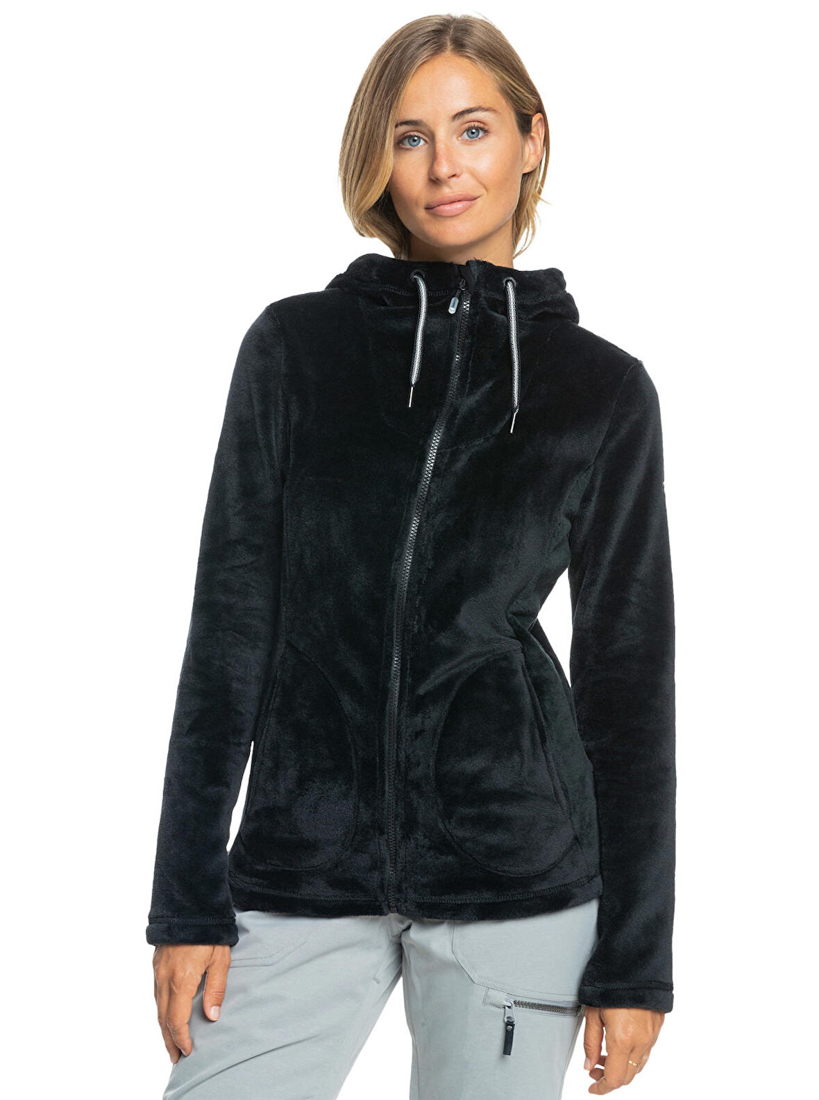 Roxy TUNDRA FLEECE SİYAH Kadın Polar