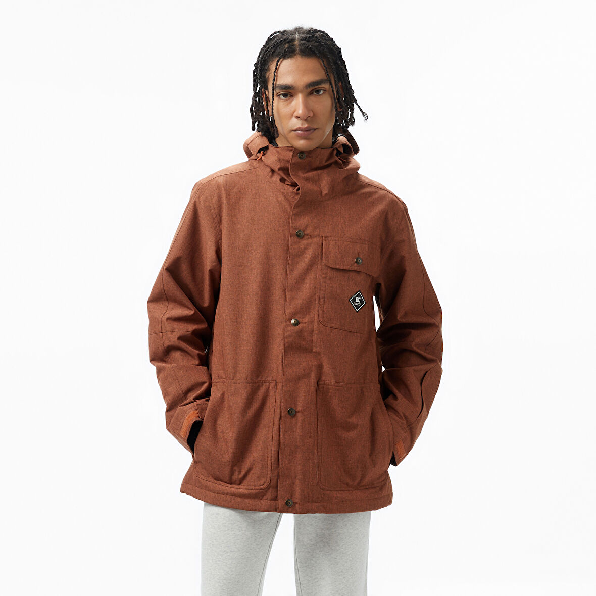 DC Servo Erkek Kahverengi Mont