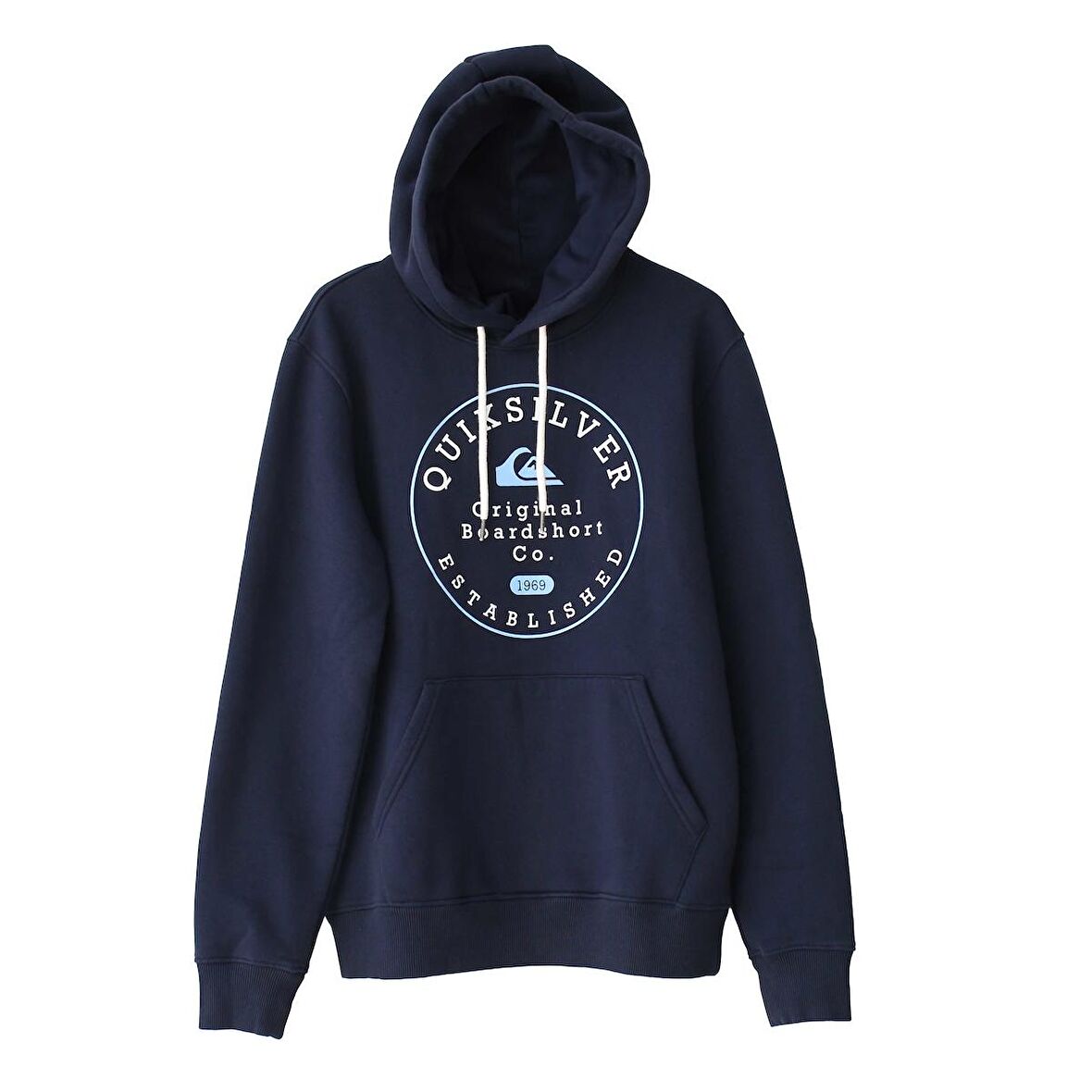 Quiksilver CIRCLE TRIM HOOD LACİVERT Erkek Sweatshirt