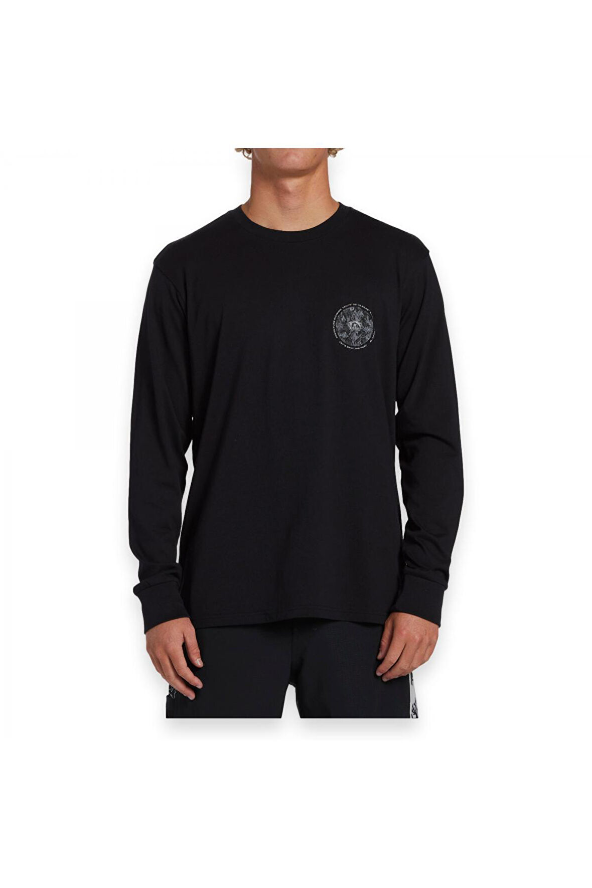 Billabong Abyzt02338 Cg Restore Ls Siyah Erkek T-Shirt