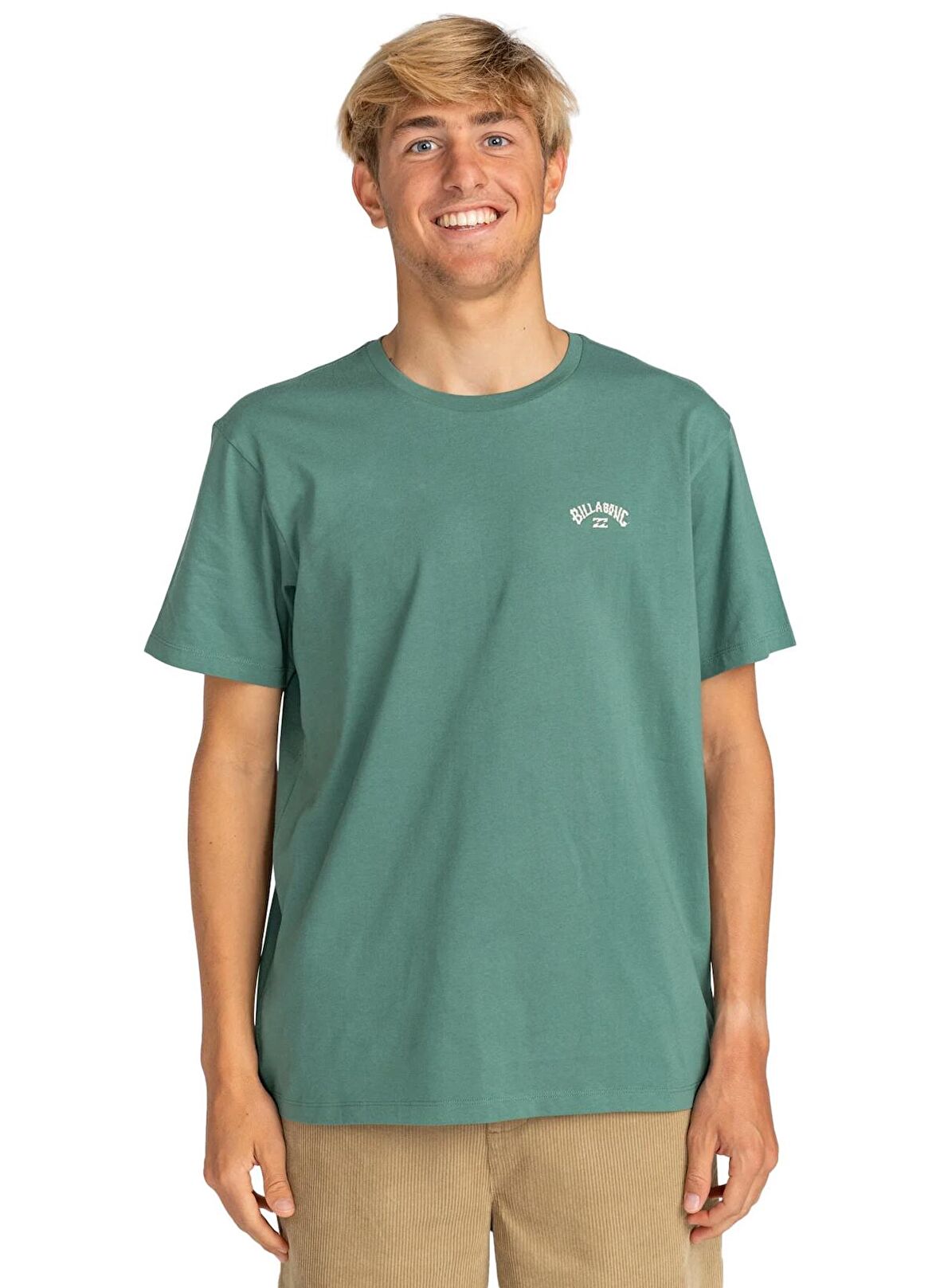 Billabong Yeşil Erkek Bisiklet Yaka Regular Fit T-Shirt EBYKT00100_ARCH  KTTP