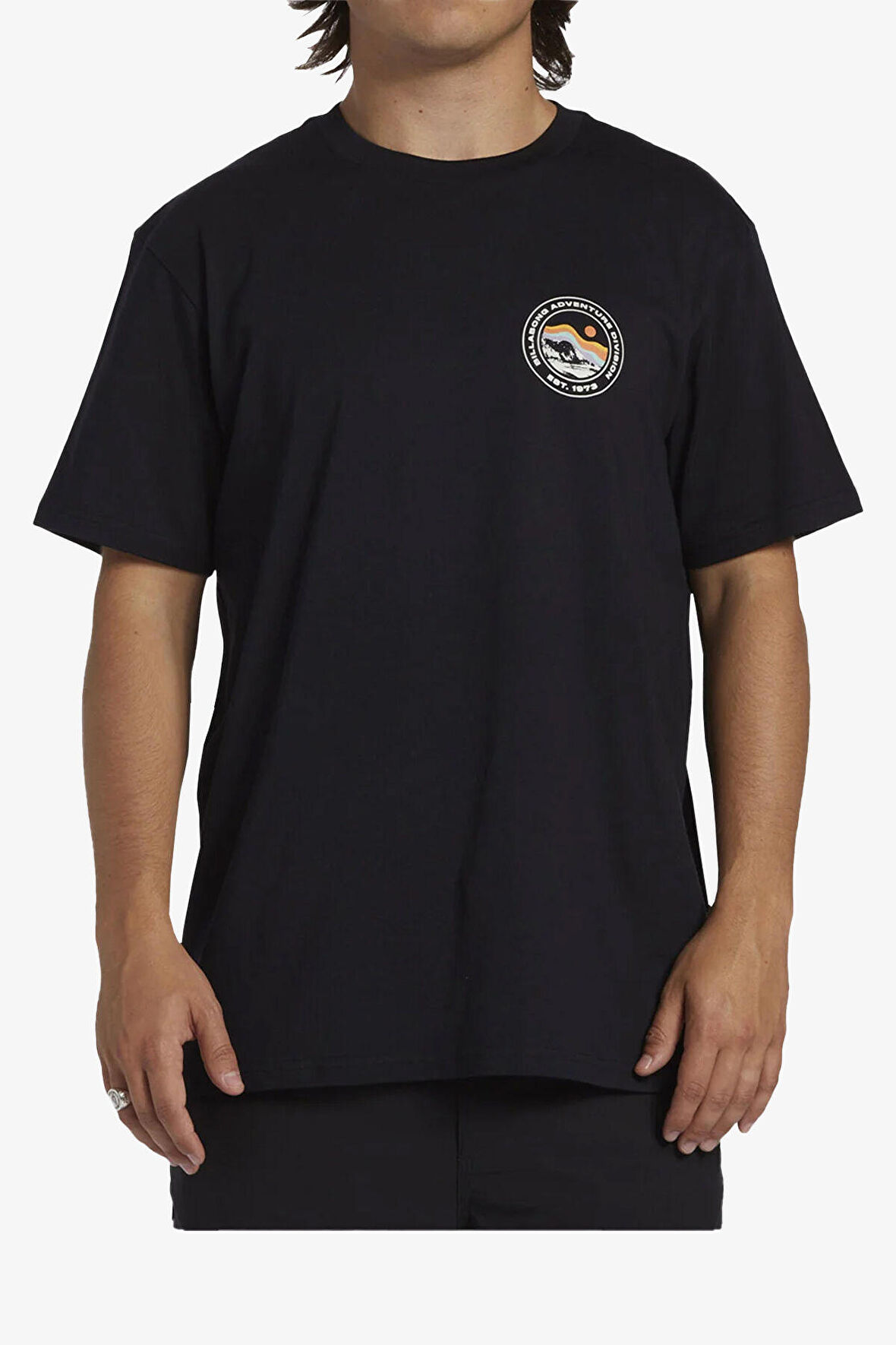 Billabong Rockies Ss Erkek Siyah T-Shirt ABYZT02300-BLK