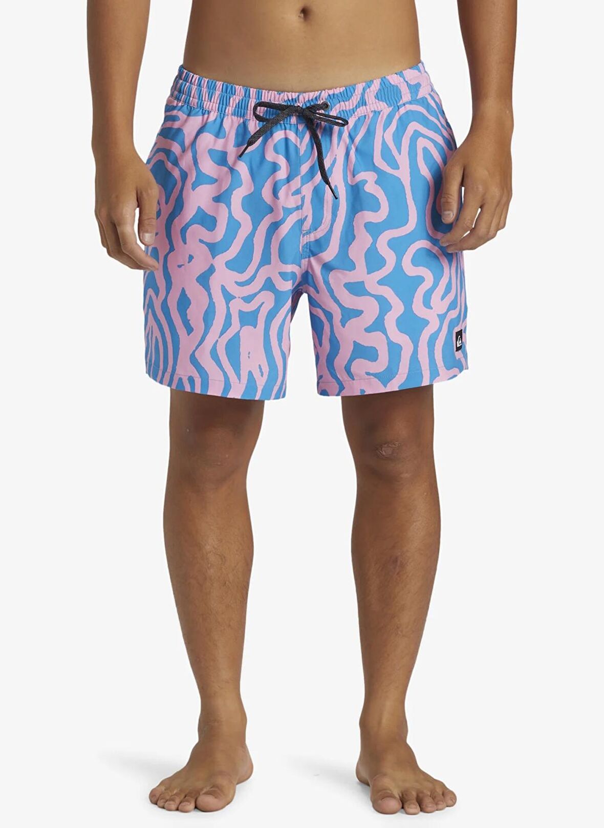 Quiksilver Pembe Erkek Şort Mayo AQYJV03144_SURFSILK MIX VOLLEY 16