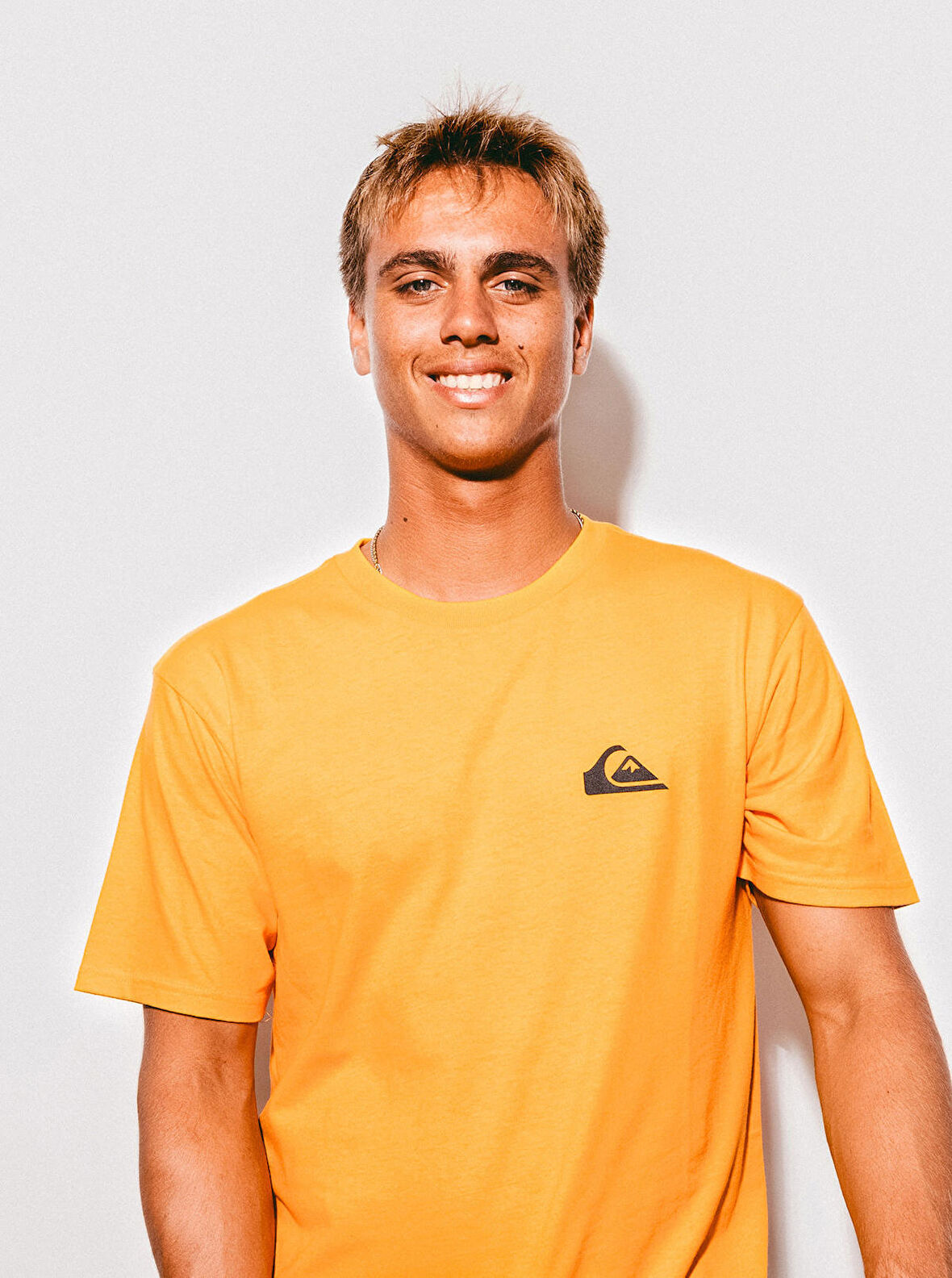 Quiksilver QS COMP LOGO DNA SARI Erkek Tshirt