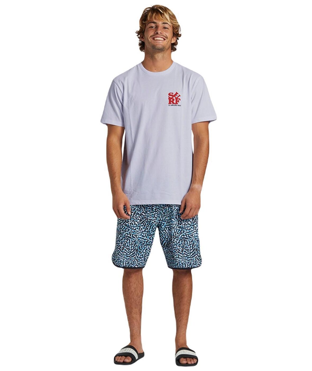 Quiksilver AQYZT09542 Surf Moe Erkek Tişört