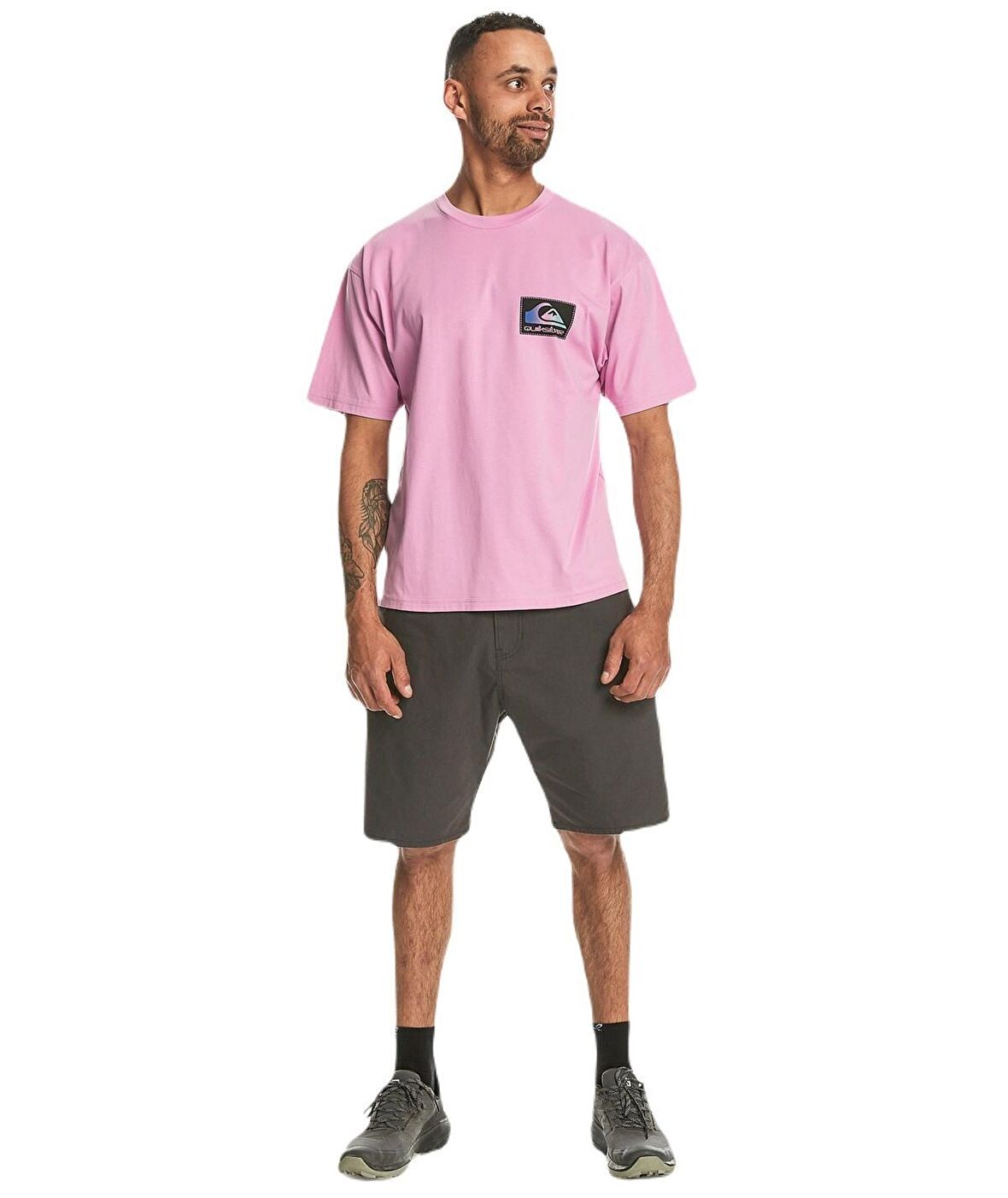 Quiksilver EQYZT07605 Back Flash Ss Erkek Tişört