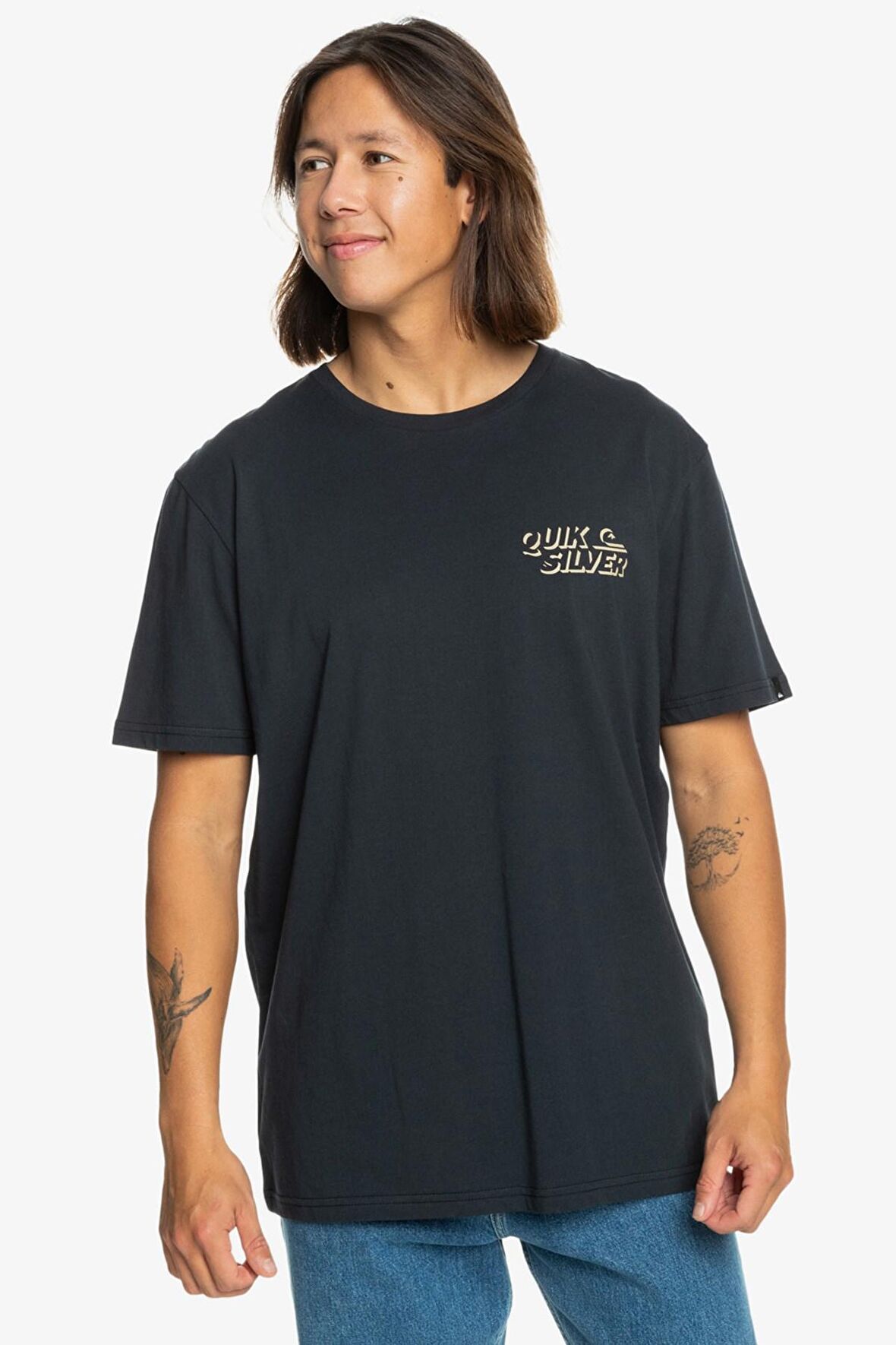 Quiksilver SHADOW KNOCK SİYAH Erkek Tshirt