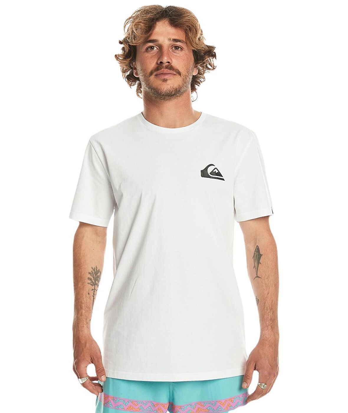 Quiksilver EQYZT07657 Mw Mini Logo Ss Erkek Tişört