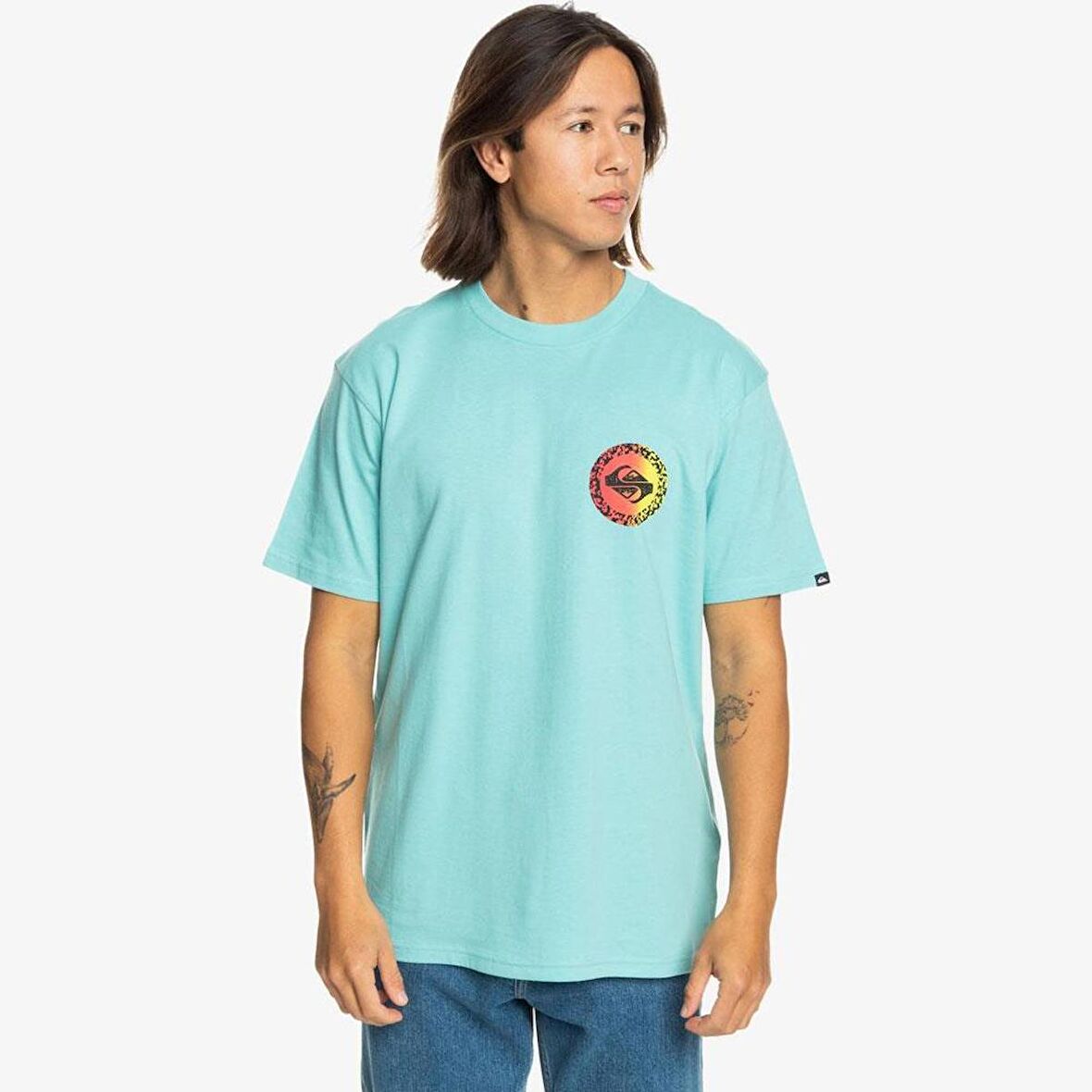 Quiksilver Long Fade Ss Erkek Tişört EQYZT07670