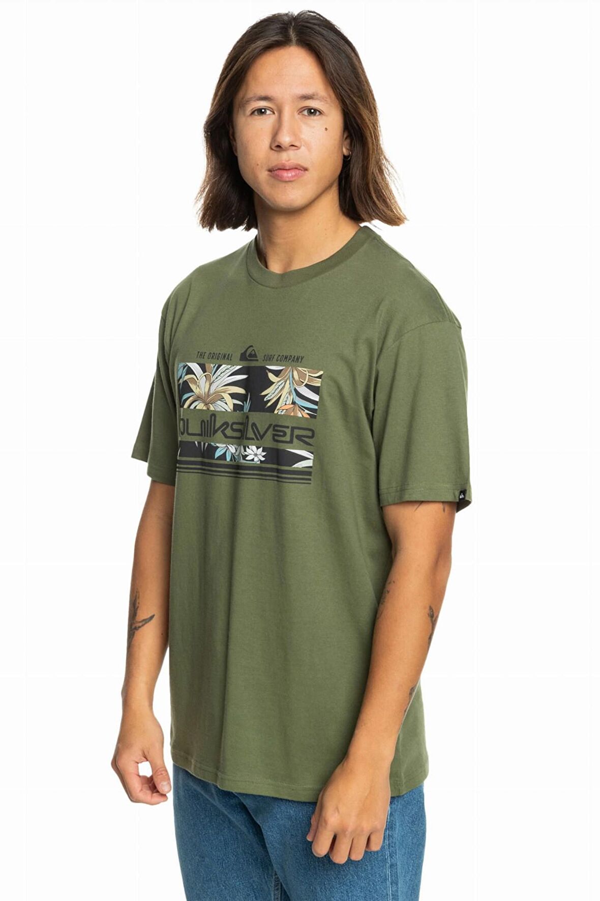 Quiksilver Tropical Rainbow Erkek Tişört EQYZT07679-17036