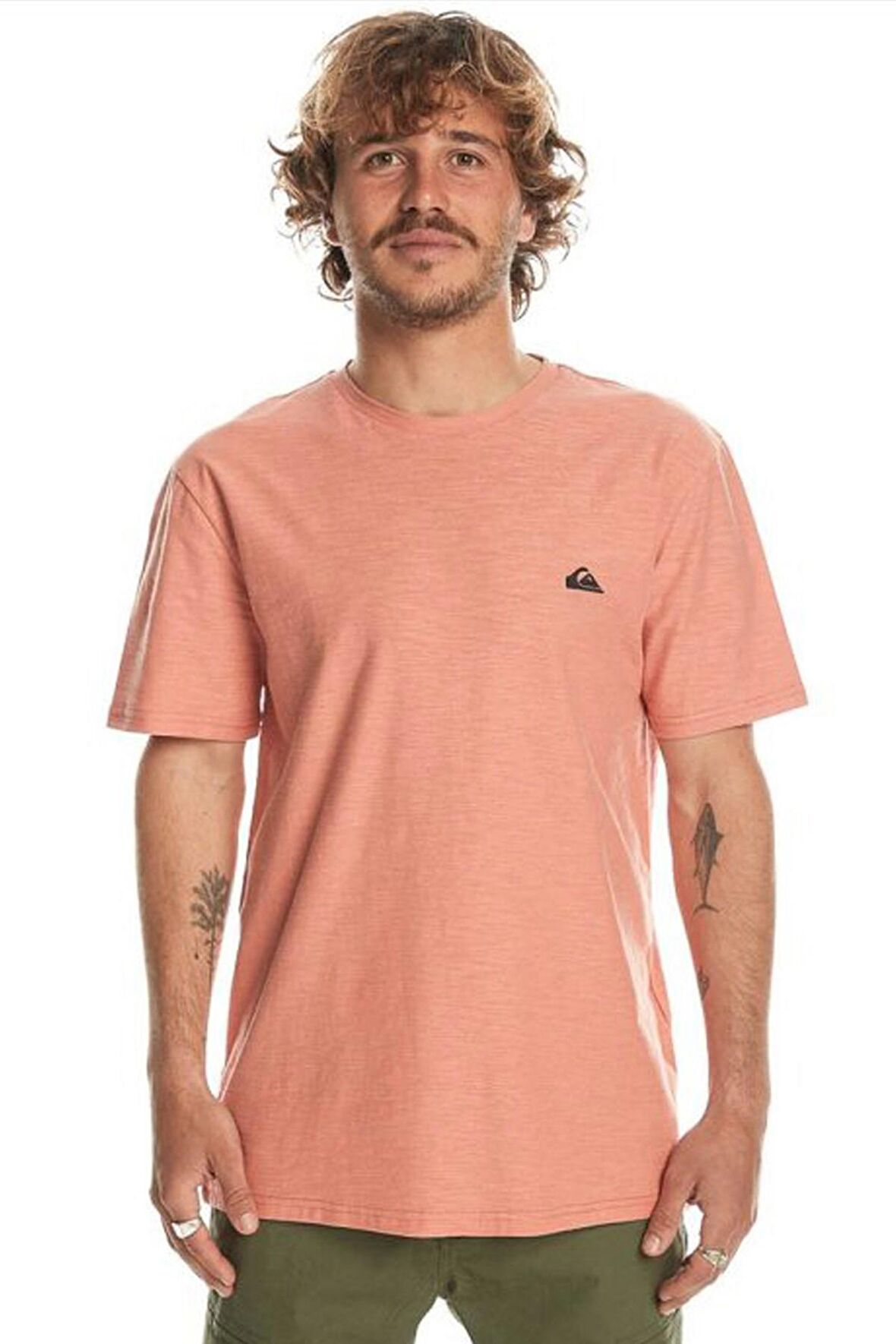 Quiksilver Slub Roundneck Erkek Tişört EQYKT04337-MJR0
