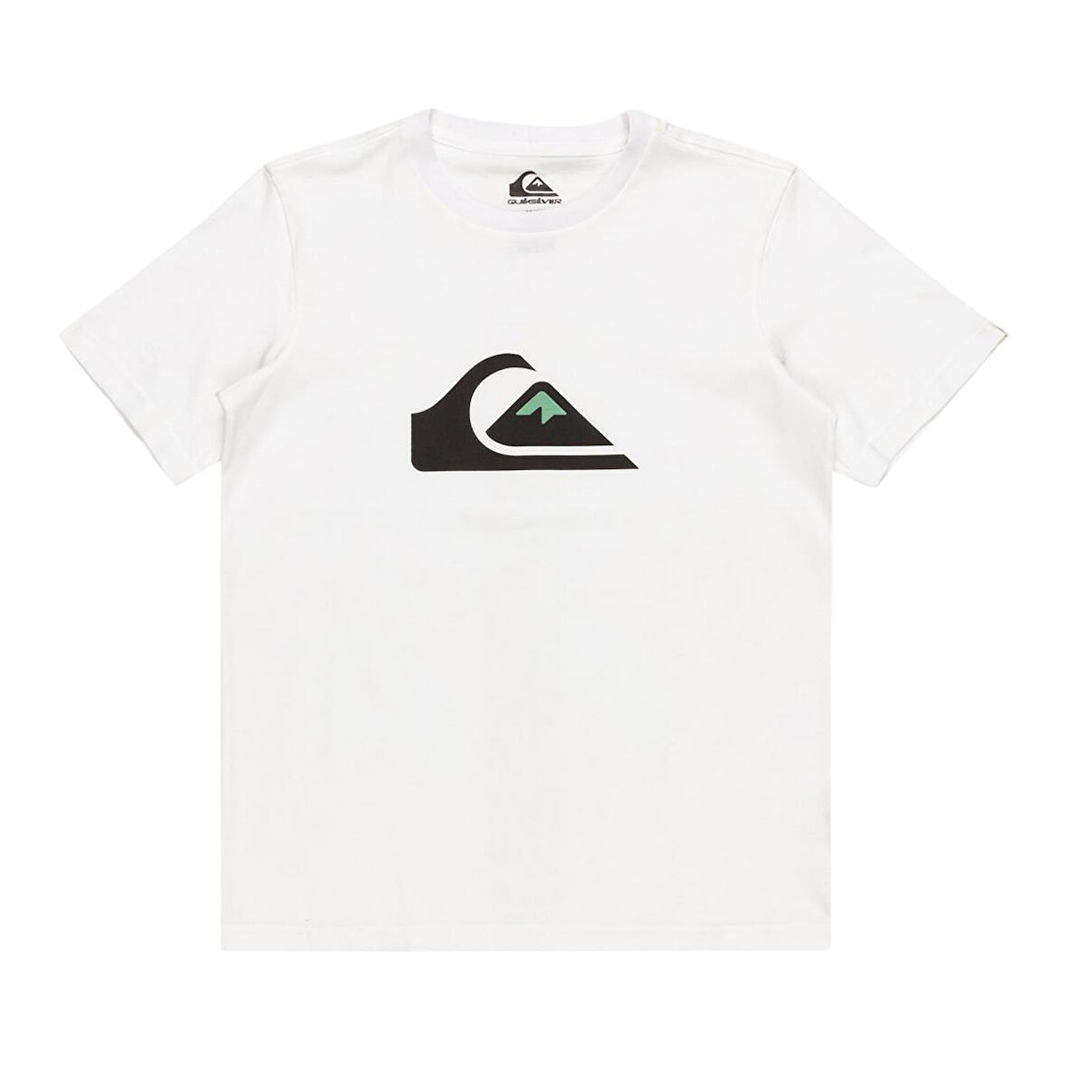 Quiksilver Comp Logo Ss Yth Çocuk Beyaz T-Shirt