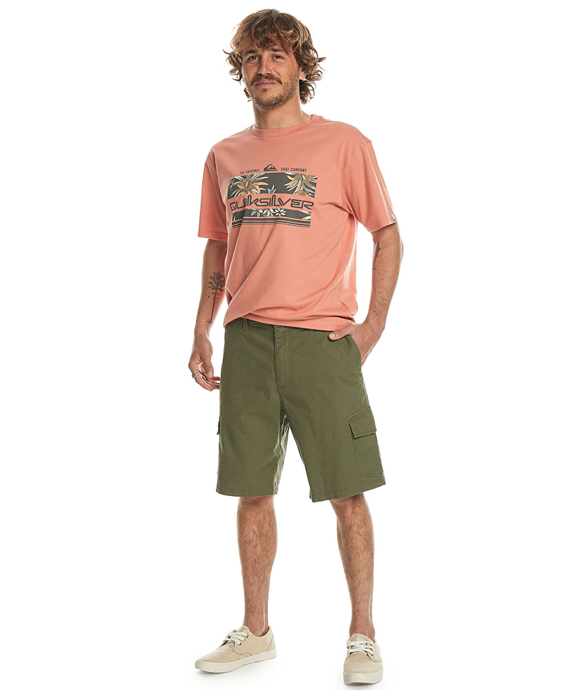 Quiksilver MW Cargo Erkek Şort EQYWS03861-GPH0 Four Leaf Clover