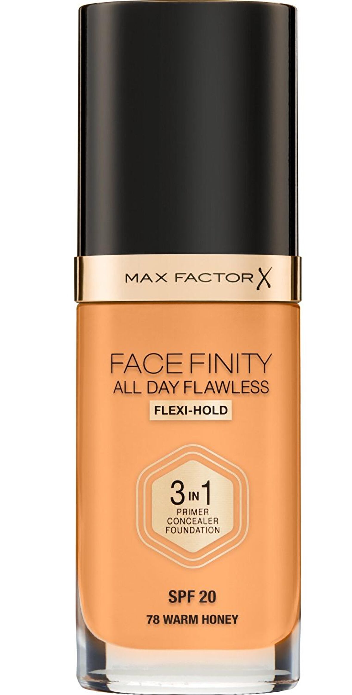 Max Factor FaceFinity All Day Flawless Foundation 78 Warm Honey