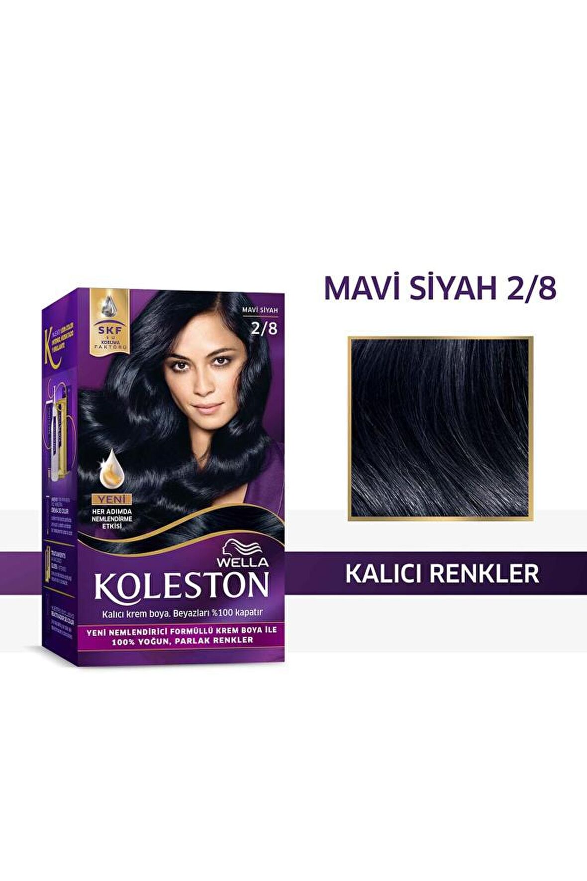 Wella Koleston 2/8 Kit Boya Mavi Siyah