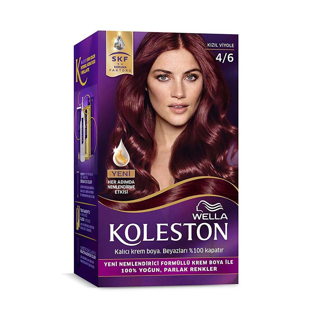 Wella Koleston 4/6 Kit Boya Kızıl Viyole