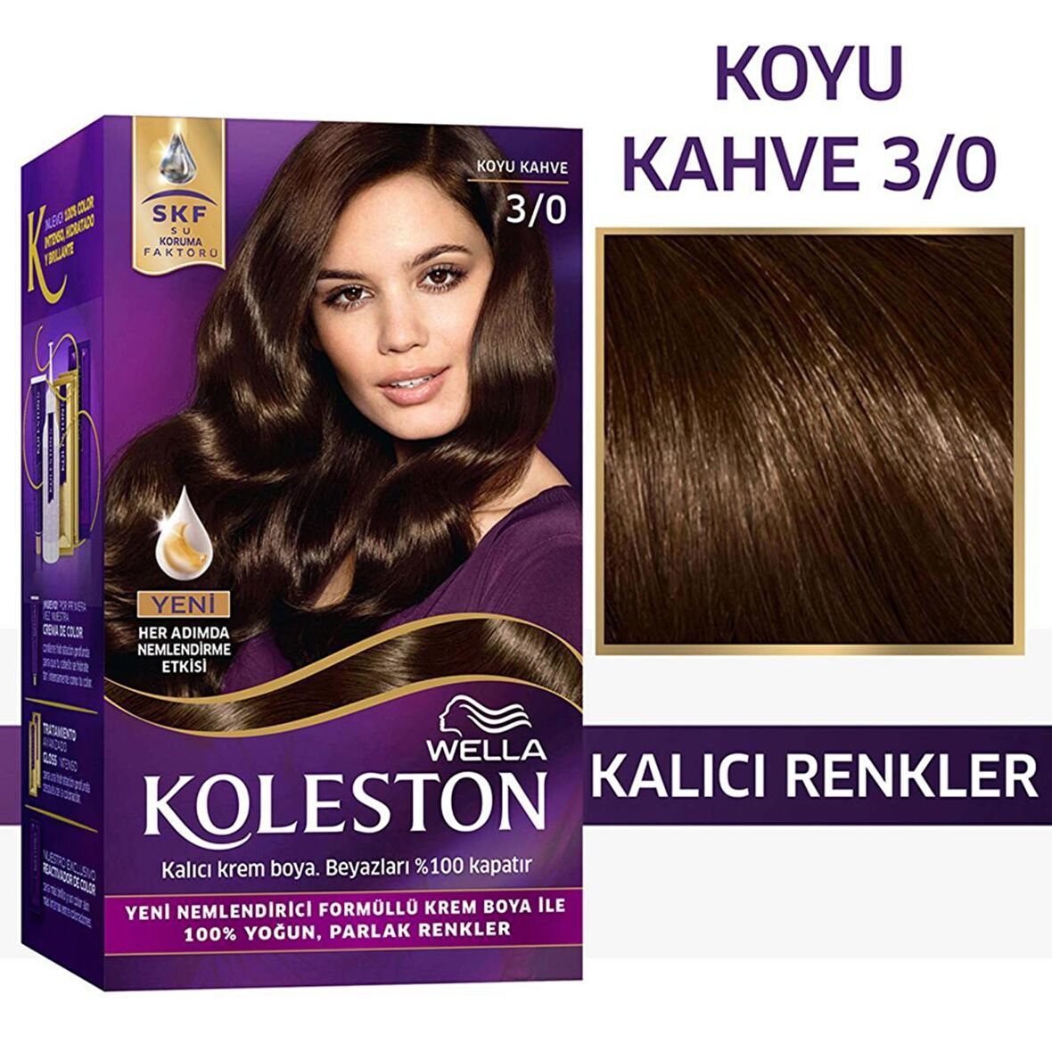 Wella Koleston 3/0 Kit Boya Koyu Kahve