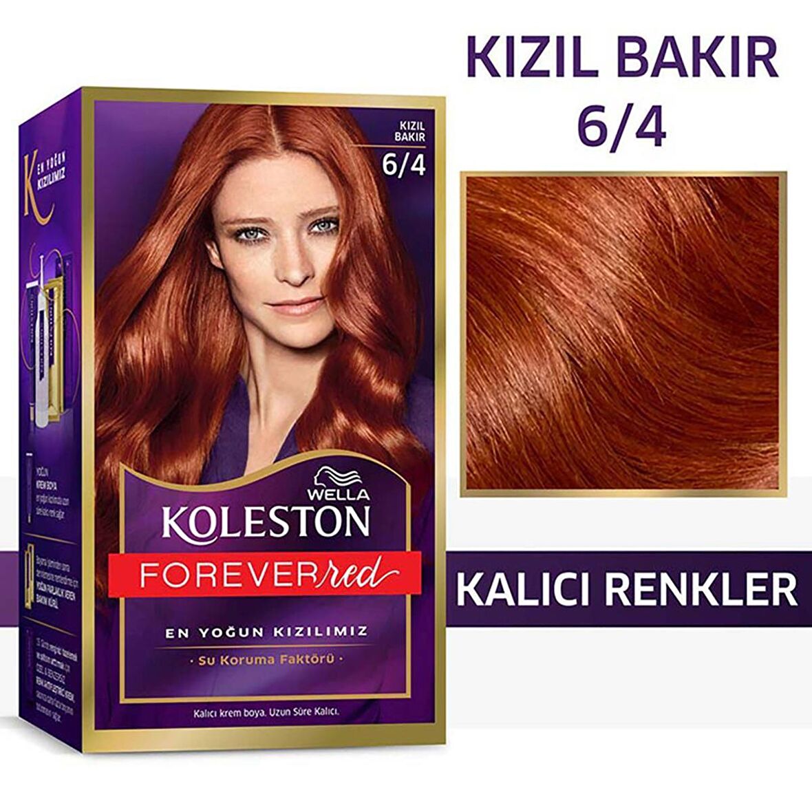 Wella Koleston 6/4 Kit Boya Kızıl Bakır