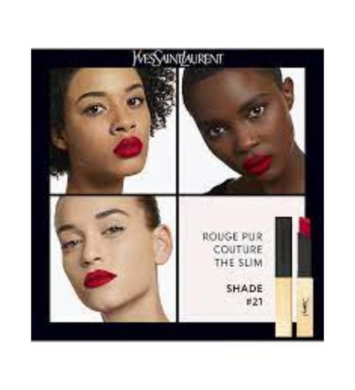 Yves Saint Laurent Rouge Pur Couture The Slim Yoğun Yumuşak Ruj 21 Rouge Paradoxe