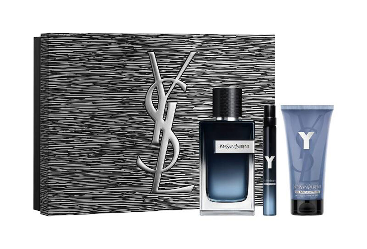 Yves Saint Laurent Y For Men Edp 100 Ml + Shower Gel 50 ML + Edp 10 Ml