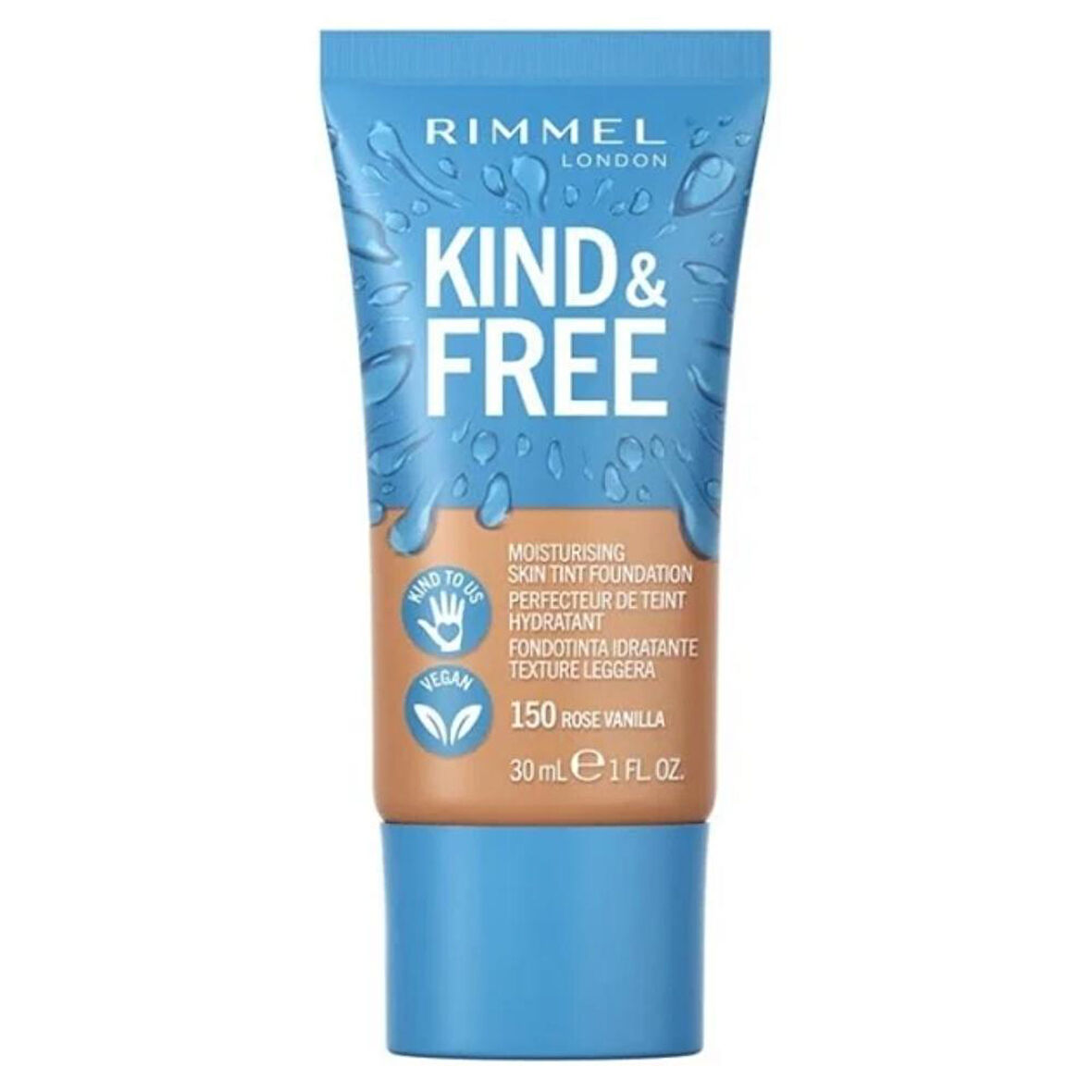 Rimmel London Kind Free Foundation Rose Vanilla No: 150