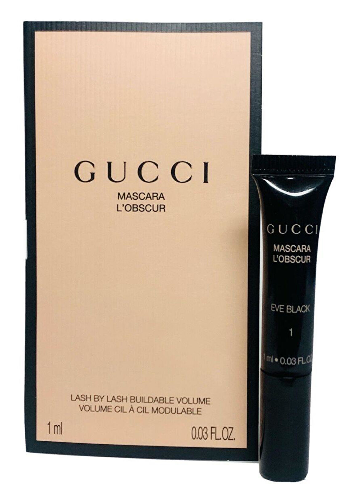 Gucci Lobscur Maskara 1 ml - 01 Noir