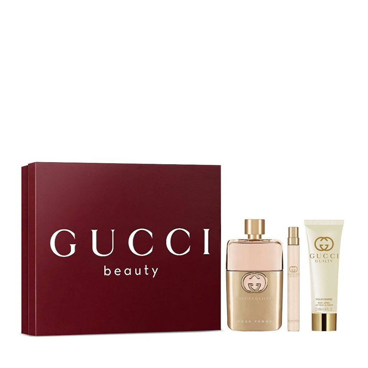 Gucci Guilty Pour Femme Edp 90 Ml + Body Lotion 50 ML + Edp 10 Ml