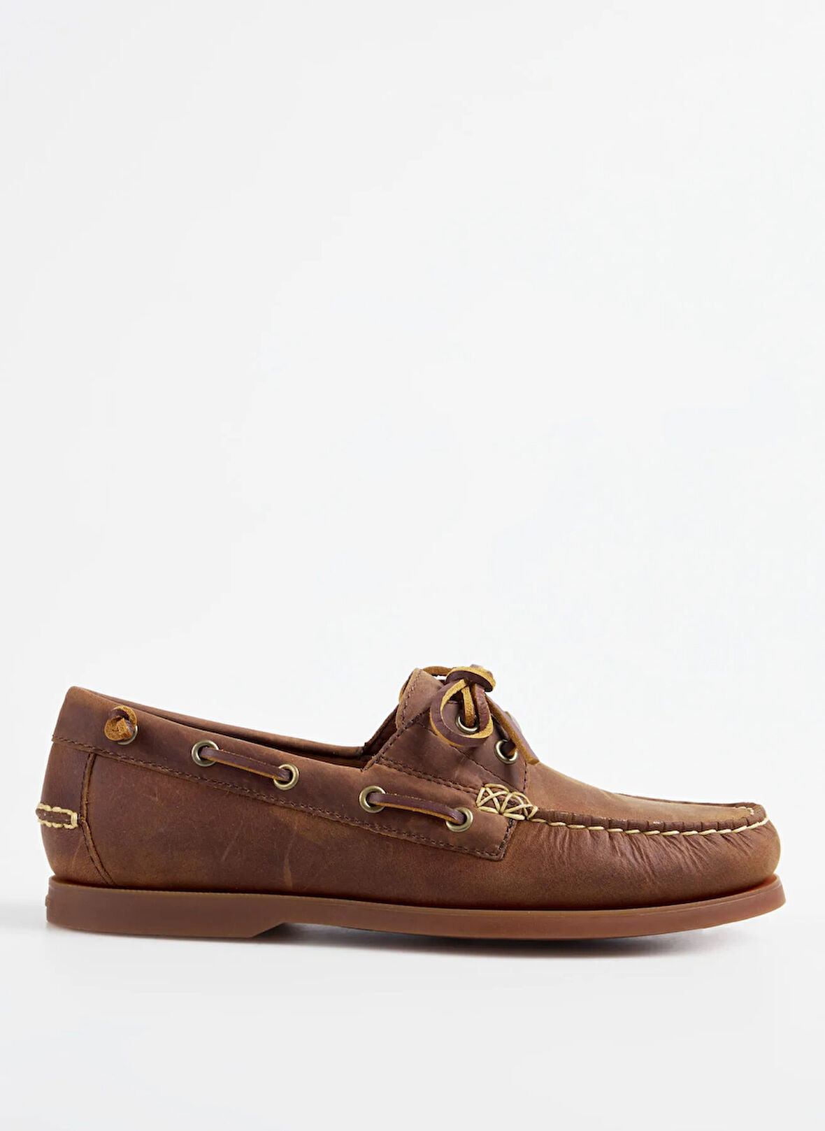 Polo Ralph Lauren Deri Kahve Erkek Günlük Ayakkabı Merton