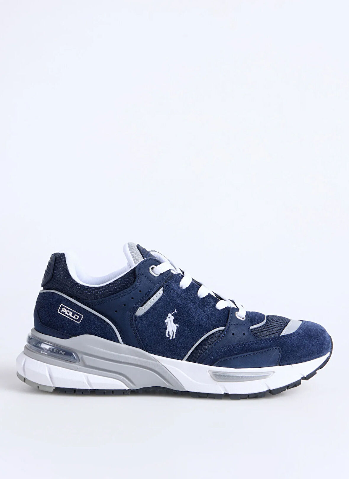 Polo Ralph Lauren Lacivert - Gri Erkek Sneaker TRACKSTR 250-SNEAKERS-LOW TOP LACE