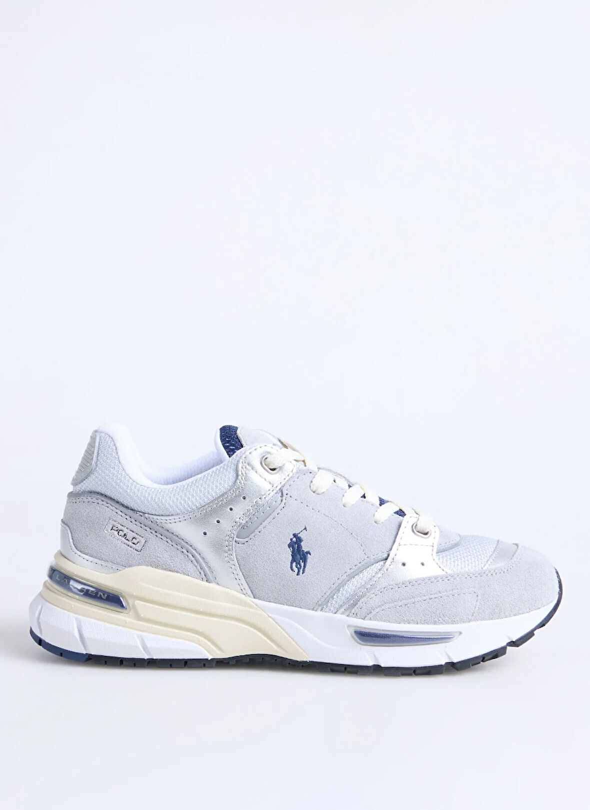 Polo Ralph Lauren Gri Erkek Sneaker TRACKSTR 250-SNEAKERS-LOW TOP LACE