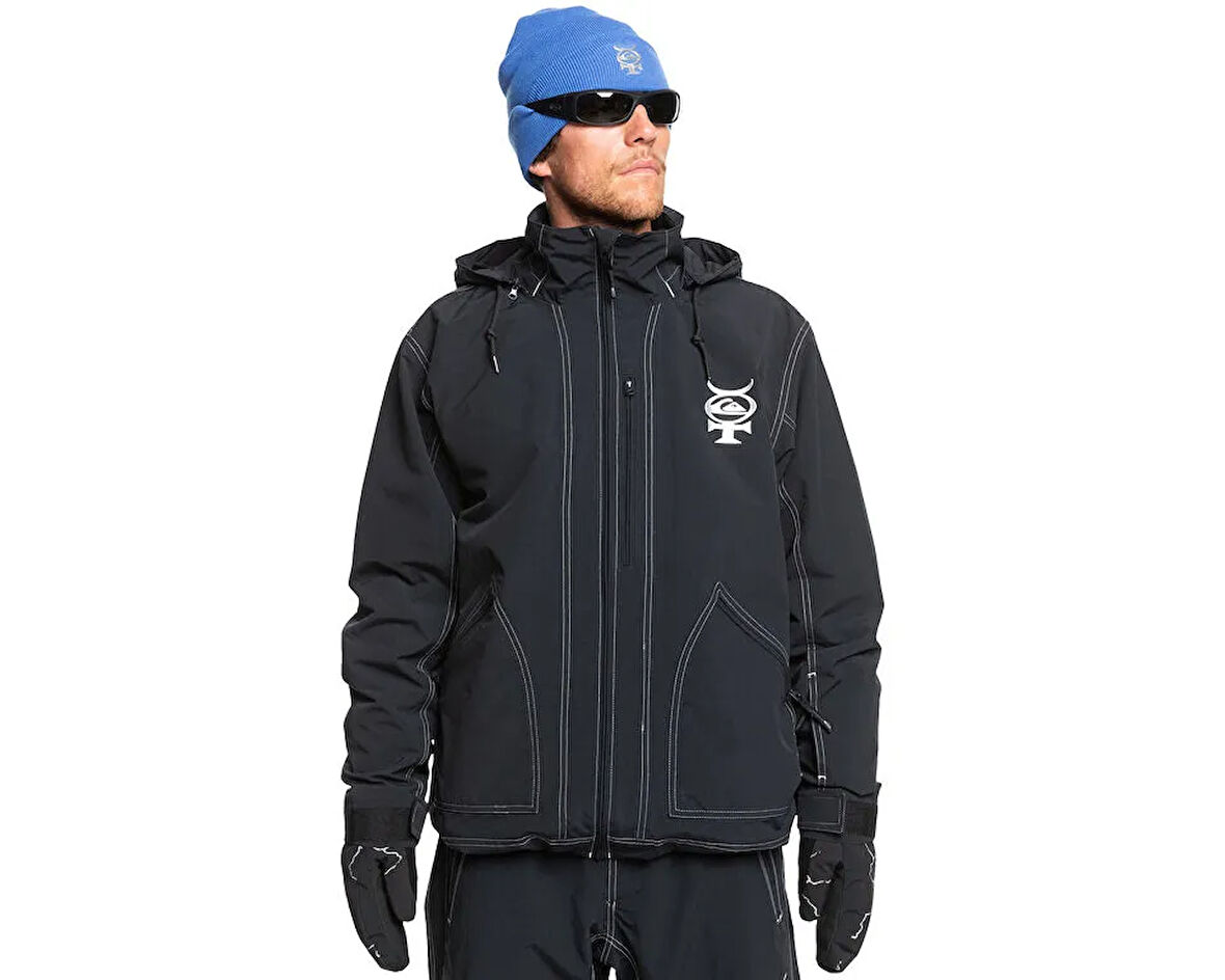 Quiksilver Live Wire Erkek Outdoor Montu EQYTJ03443-TRUE-BLACK Siyah