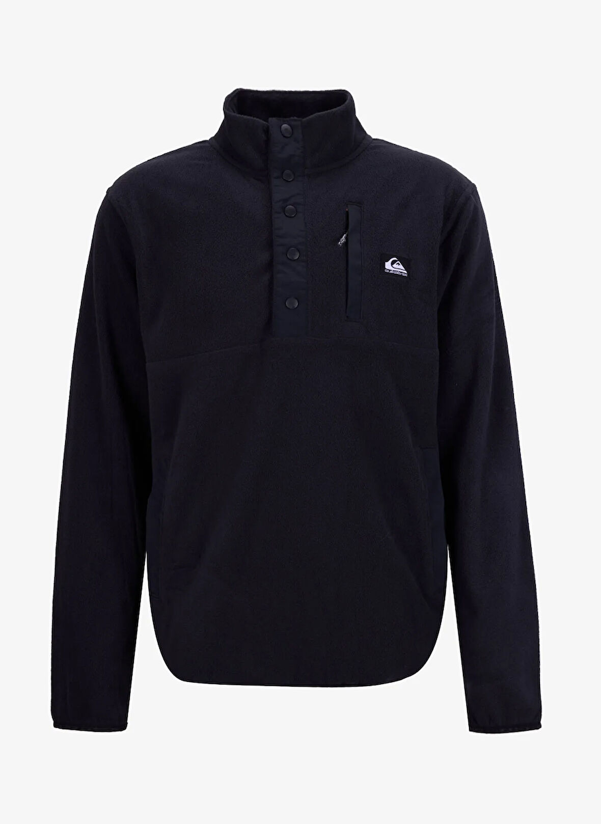 Quiksilver Siyah Erkek Polar Sweatshırt EQYFT04770NO DESTINATION 2 HALF SNA
