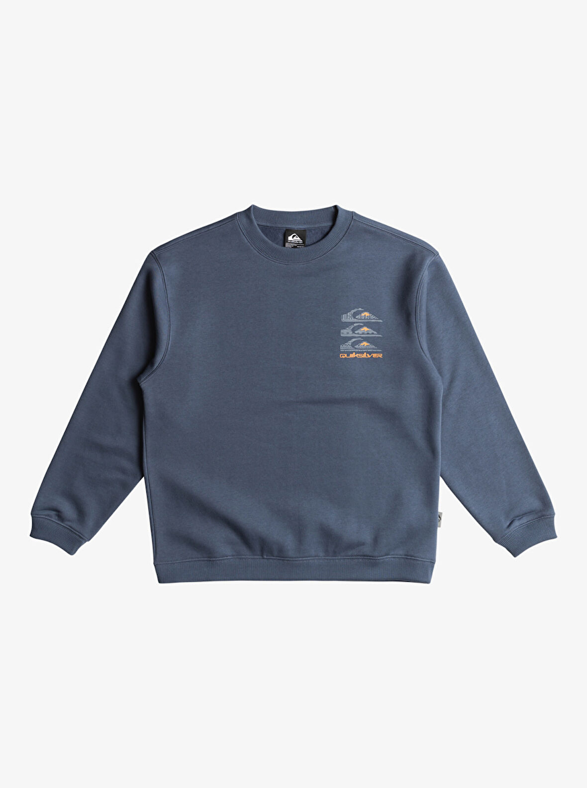 Quiksilver EQBFT03908-18314 Screen Crew Erkek Çocuk Sweatshirt