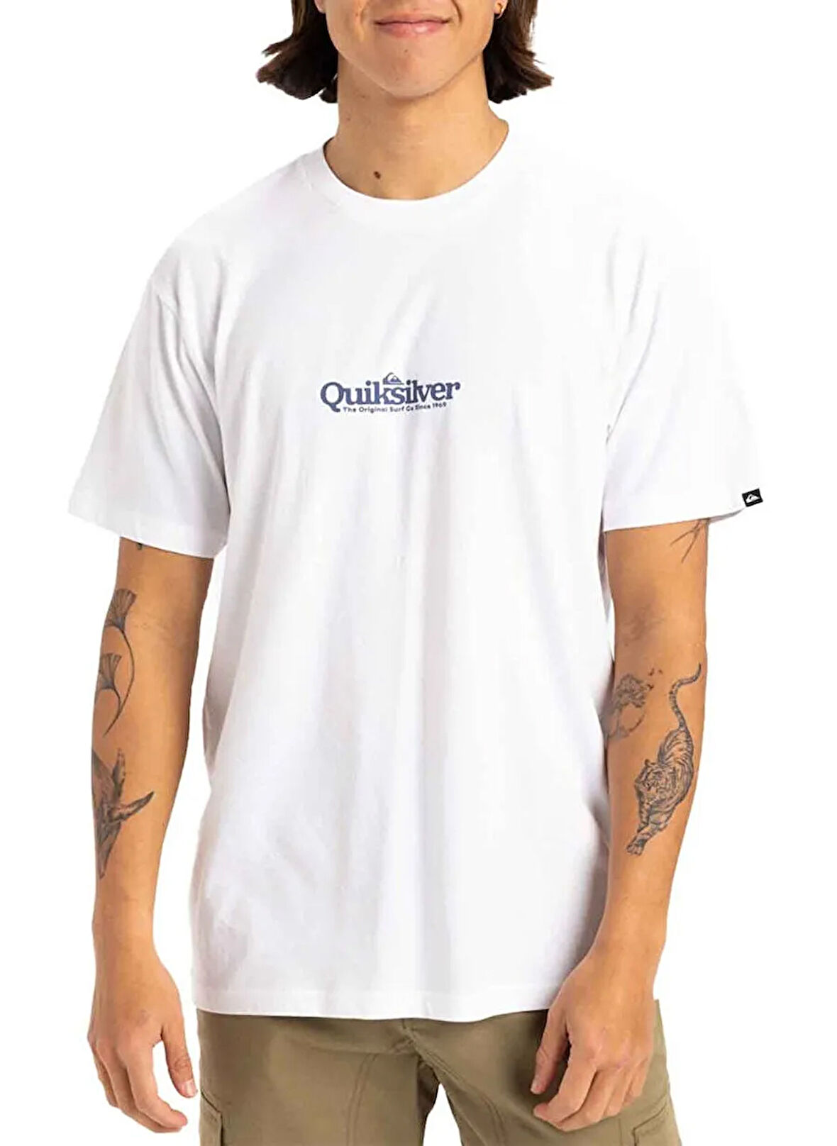 Quiksilver Fineline Ss Erkek T-Shirt