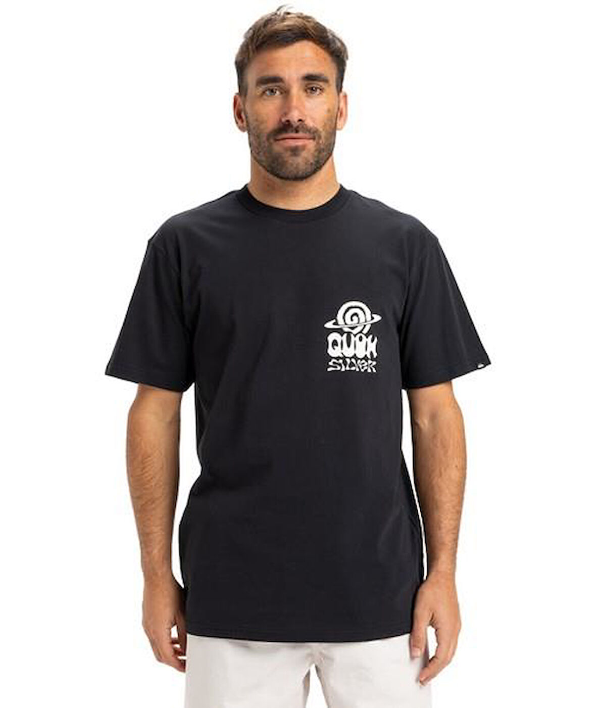 Quiksilver EQYZT08053-KVJ0 Ev Cosmic Vibrations Ss Erkek Spor Tişört