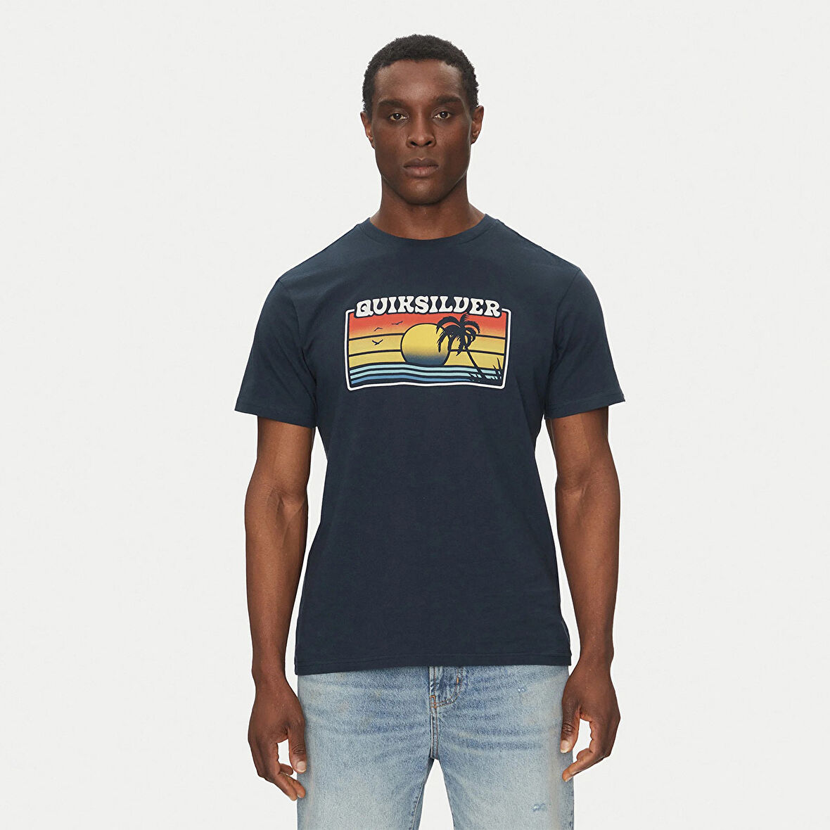 Quiksilver Erkek Tişört Sun Faded