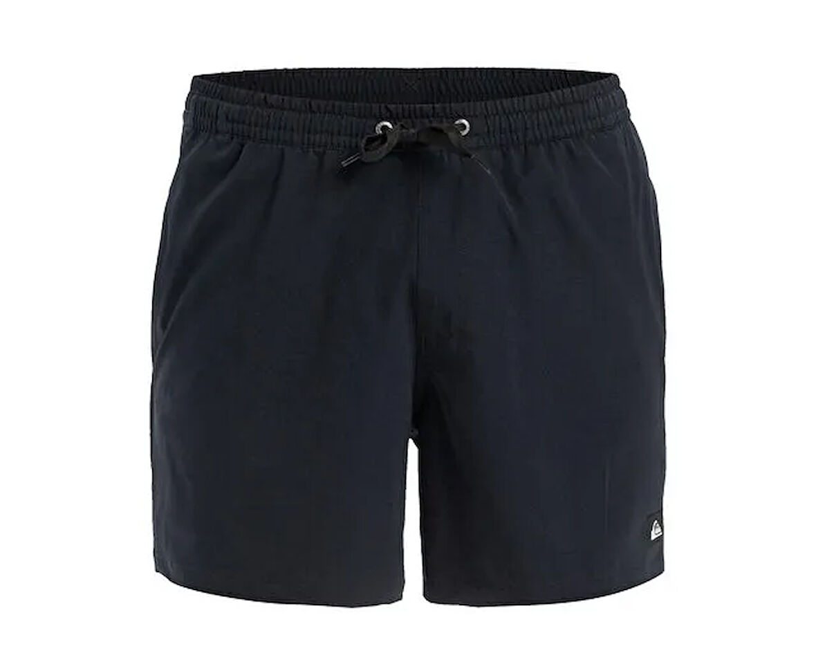 Quiksilver Surfsilk Solid Volley 16 Erkek Şort Mayo EQYJV04118-KVJ0 Siyah