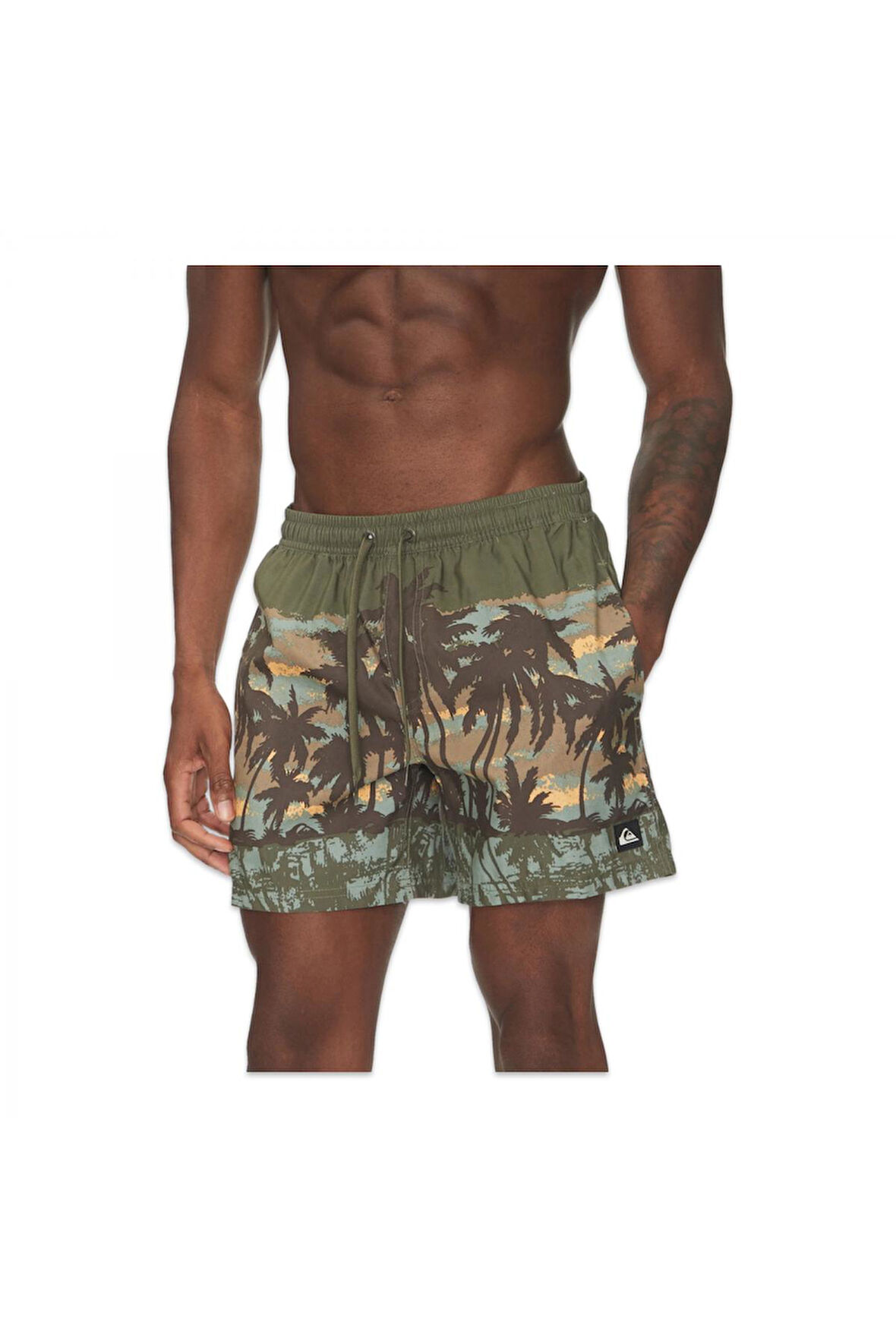 Quiksilver Eqyjv04121 Everyday Straight Volley 15 Haki Erkek Şort