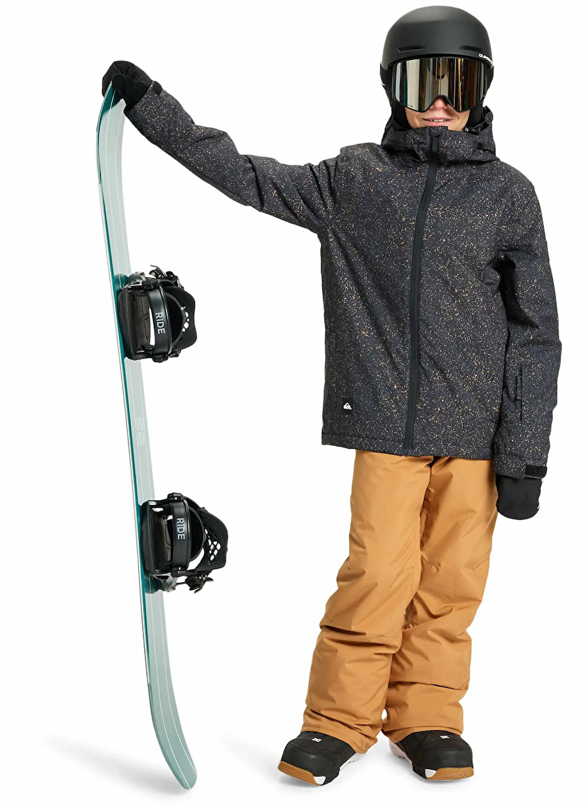 Quiksilver Kahverengi Erkek Çocuk Kayak Pantolonu EQBTP03059-ESTATE YOUTH PT