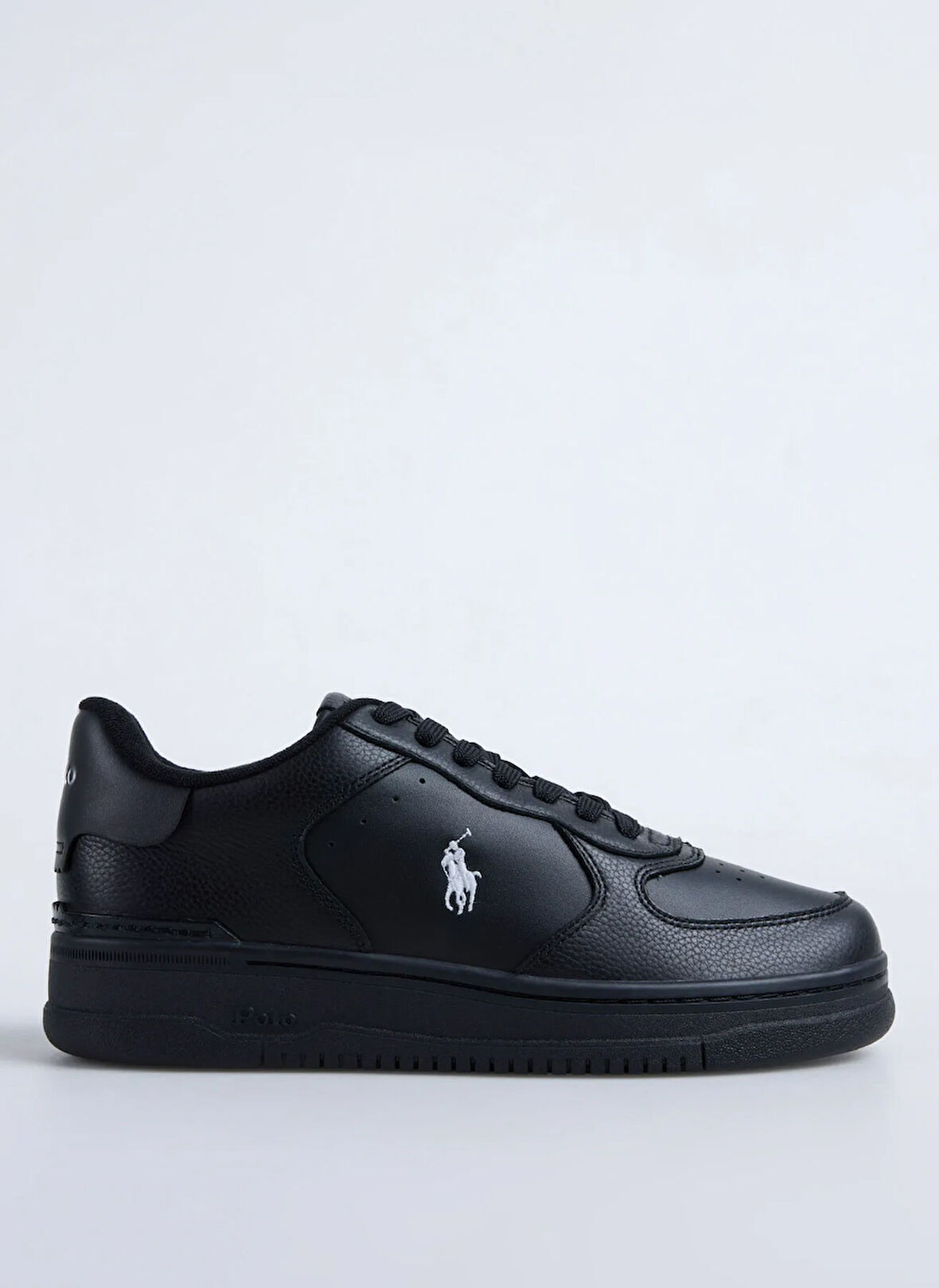 Polo Ralph Lauren Siyah Erkek Sneaker Masters Court