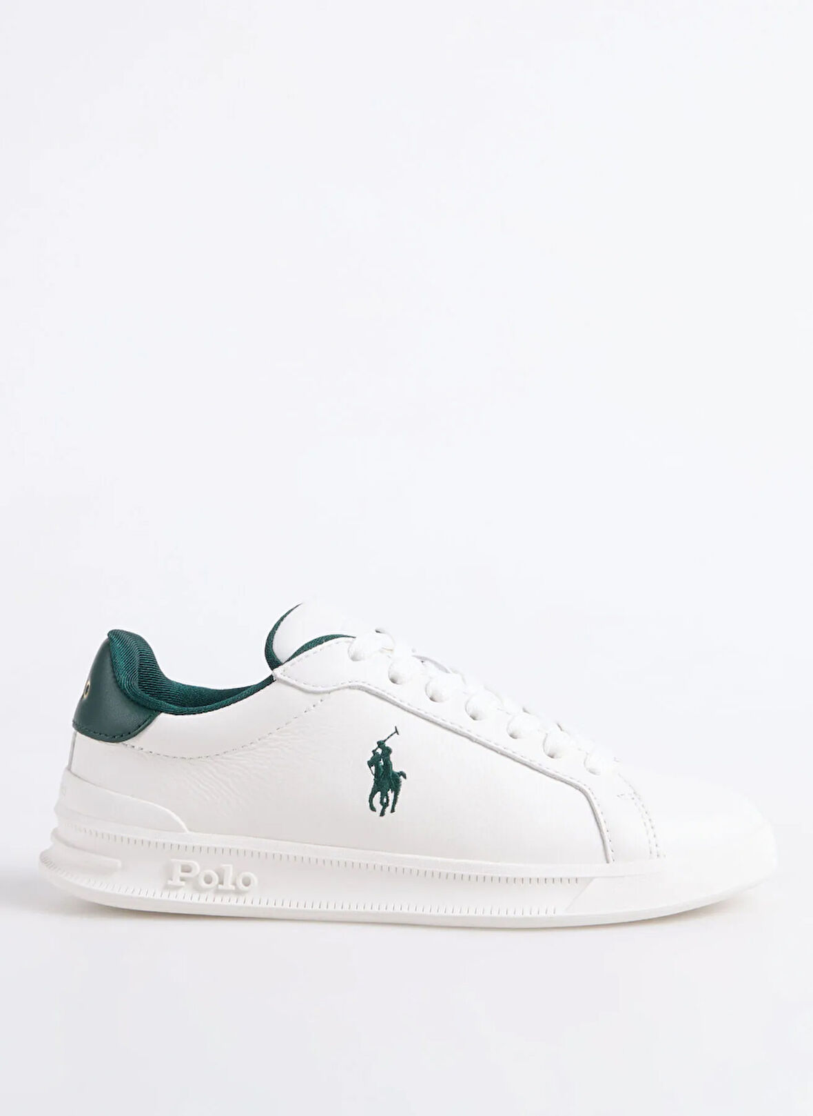 Polo Ralph Lauren Beyaz - Yeşil Kadın Sneaker HRT CRT II