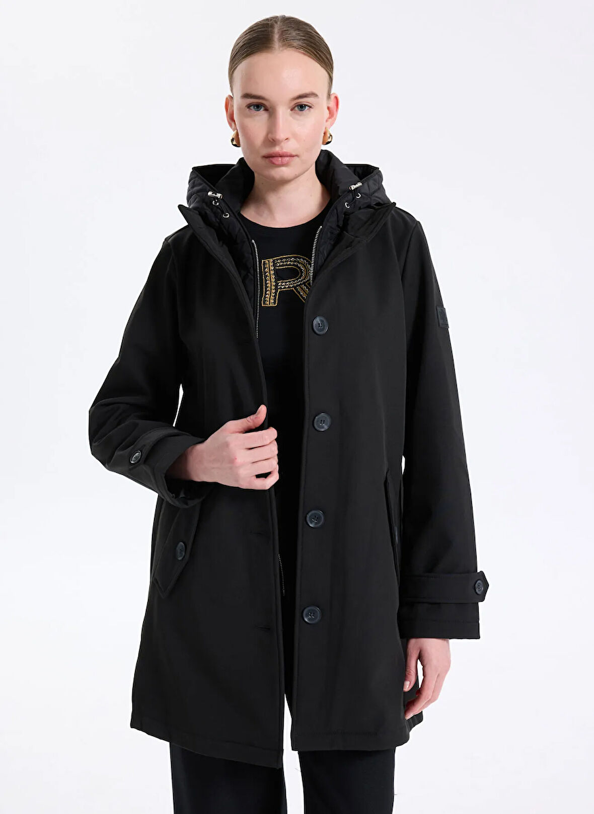 Lauren Ralph Lauren Siyah Kadın Mont 297979515