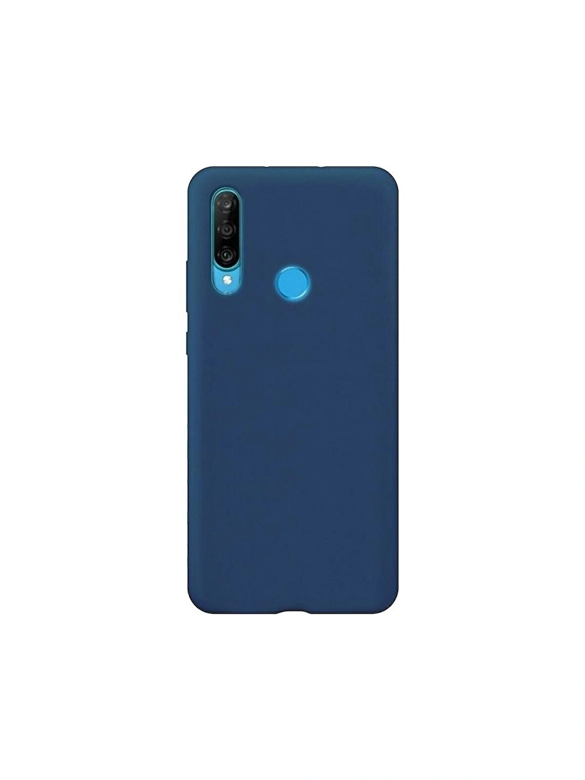 Sunix Huawei P30 Elite Kılıf Silikon Lacivert