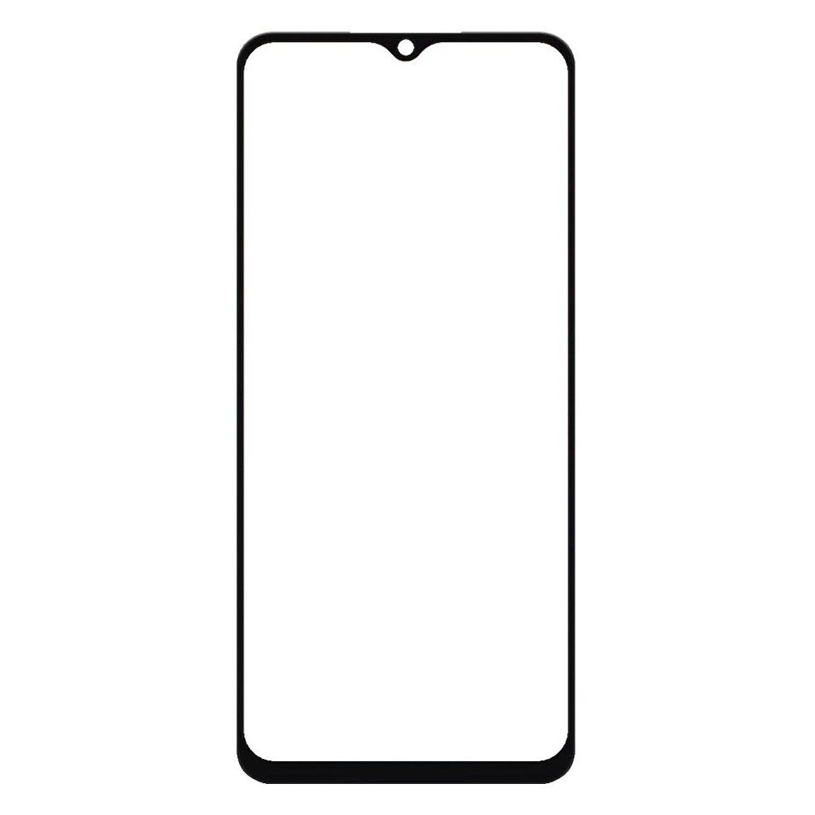 Samsung Galaxy A13 Uyumlu Okalı Dokunmatik Ön Cam SM-A135F / SM-136B - EKRAN DEĞİLDİR