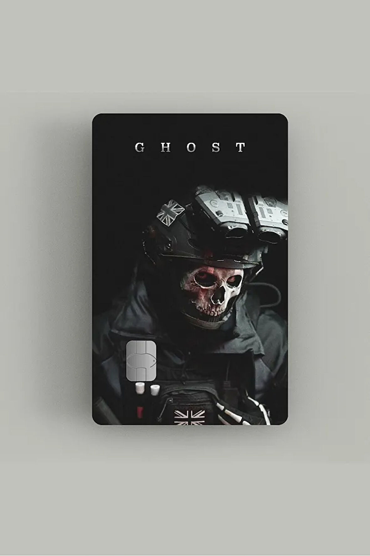 Call Of Duty Ghost Kredi Kartı Sticker Kaplama