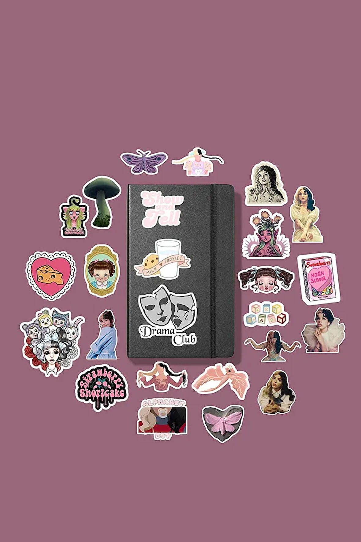 Melanie Martinez sticker paketi /bullet journal defter çıkartma ajanda laptop etiket